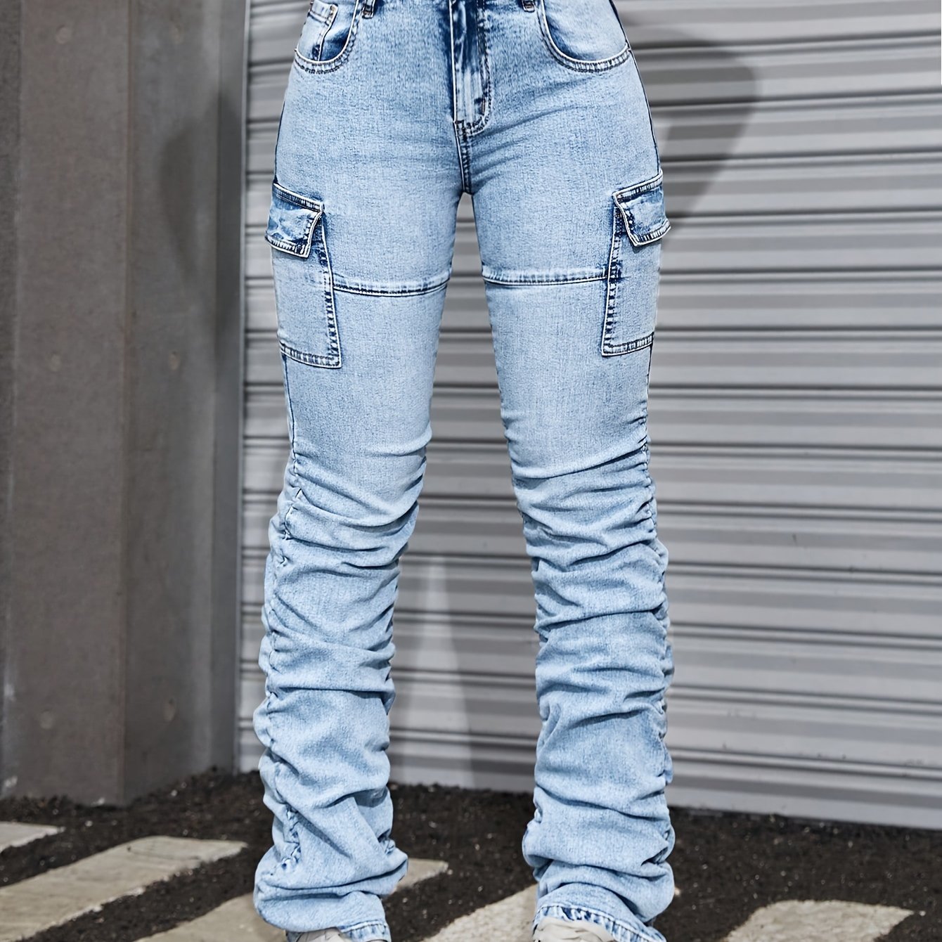 Image of 2024 New Women's Skinny Jeans Trendy Comfortable Denim Pants Fashion Women's Wear Versatile Denim Women's Trousers