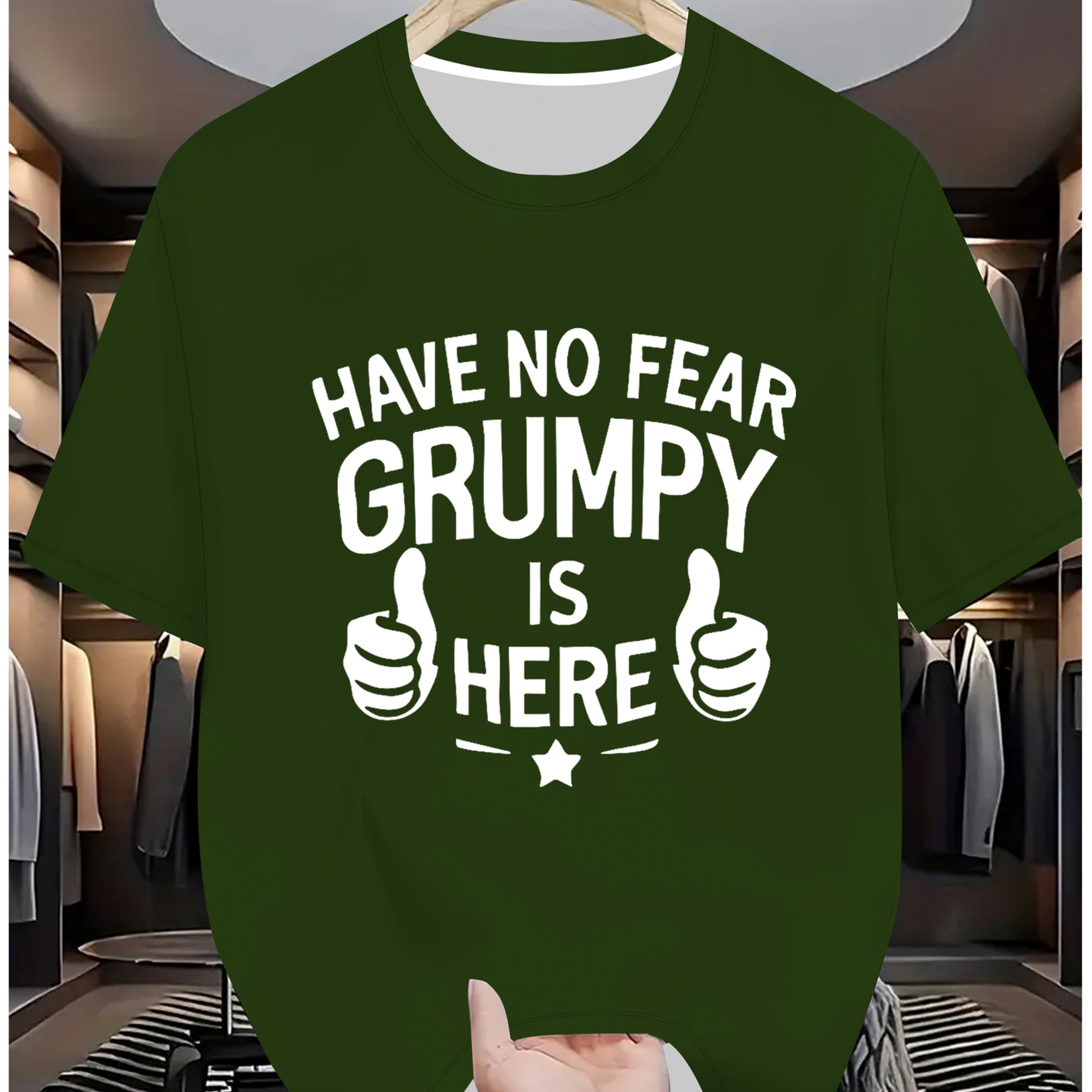 TEMU Have Is Here Fun Slogan T-shirt, Plus Size