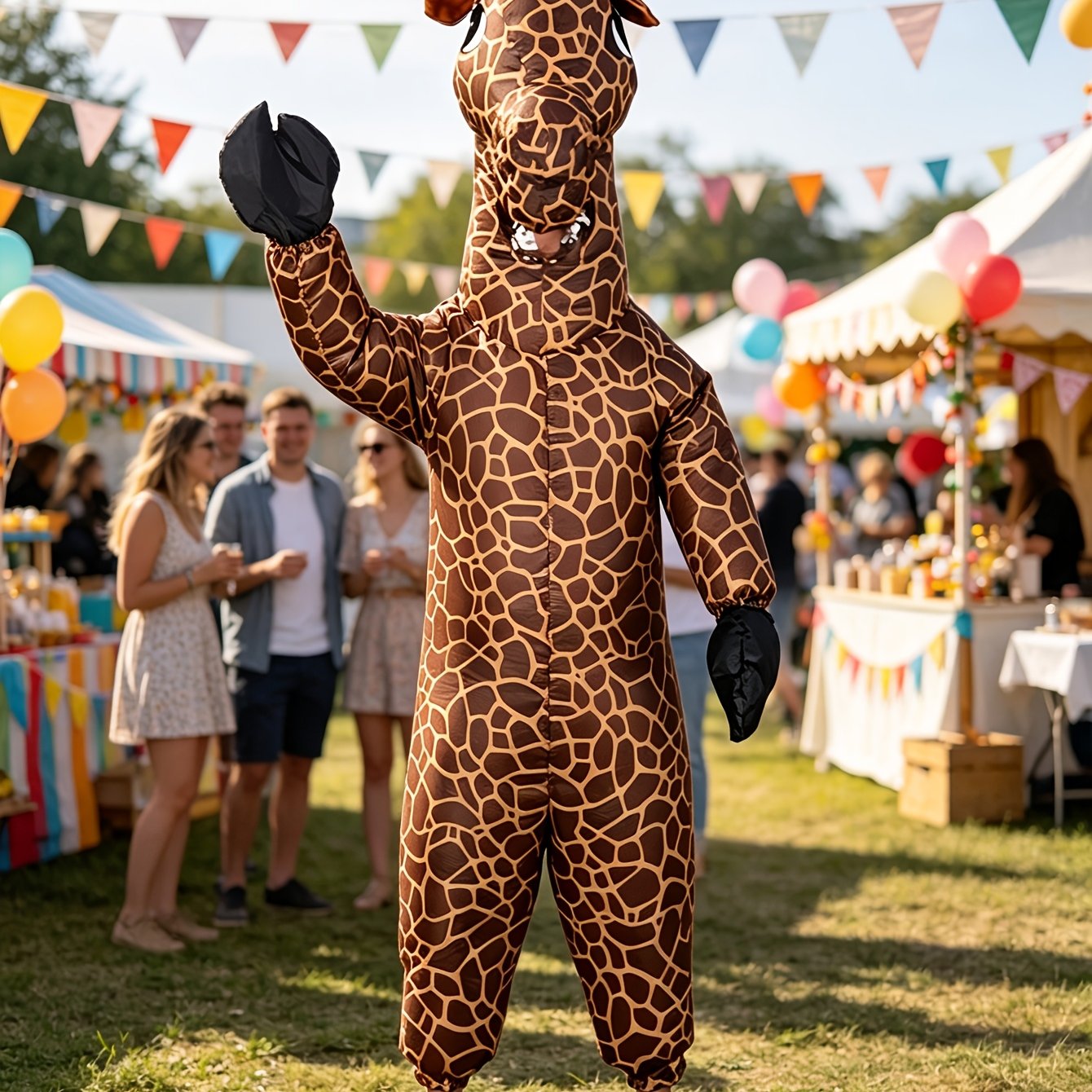TEMU Costume de gonflable en pour Halloween, combinaison gonflable pour adulte de en , Halloween amusant - Inclut ventilateur et boîtier à piles,