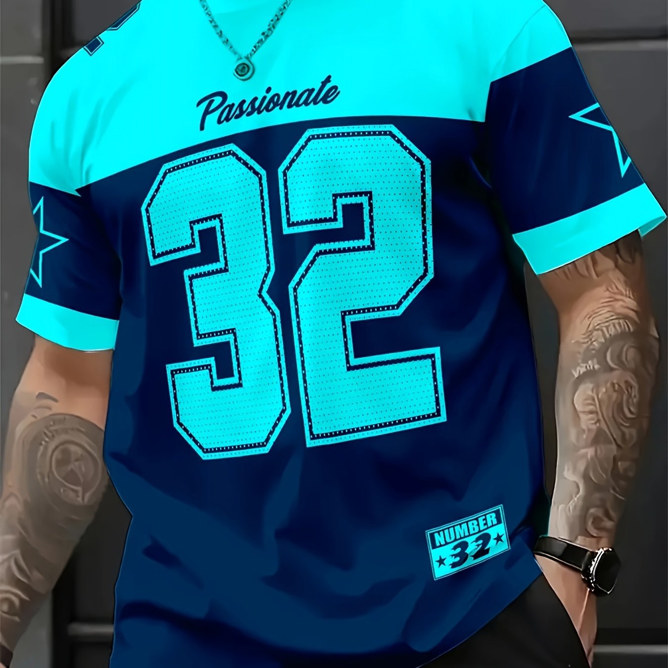 TEMU Men's Summer Casual Sports T-shirt