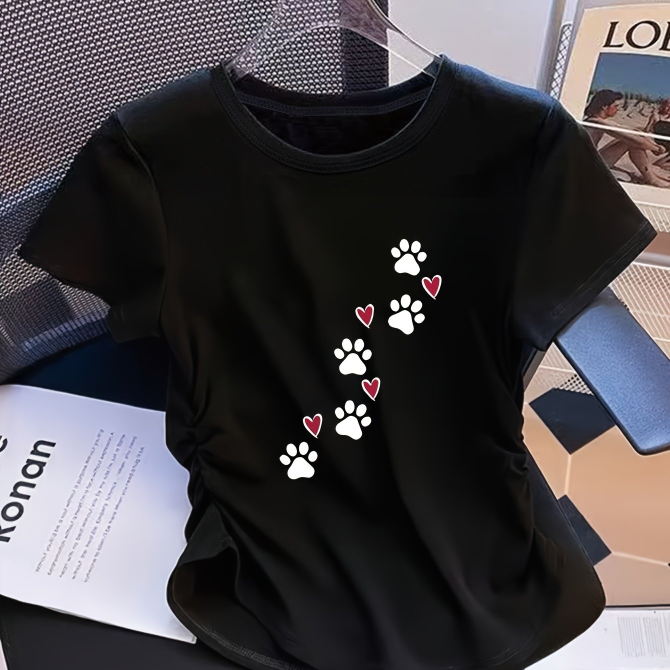 TEMU Newly Women's Top With A High-waist Design That Cinches The Waist For A Slimmer Figure. Elastic, Very Suitable For Casual Wear, And Features A