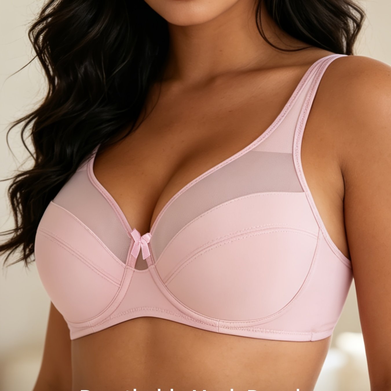 Women's Elegant Minimizer Bra Support and Lift