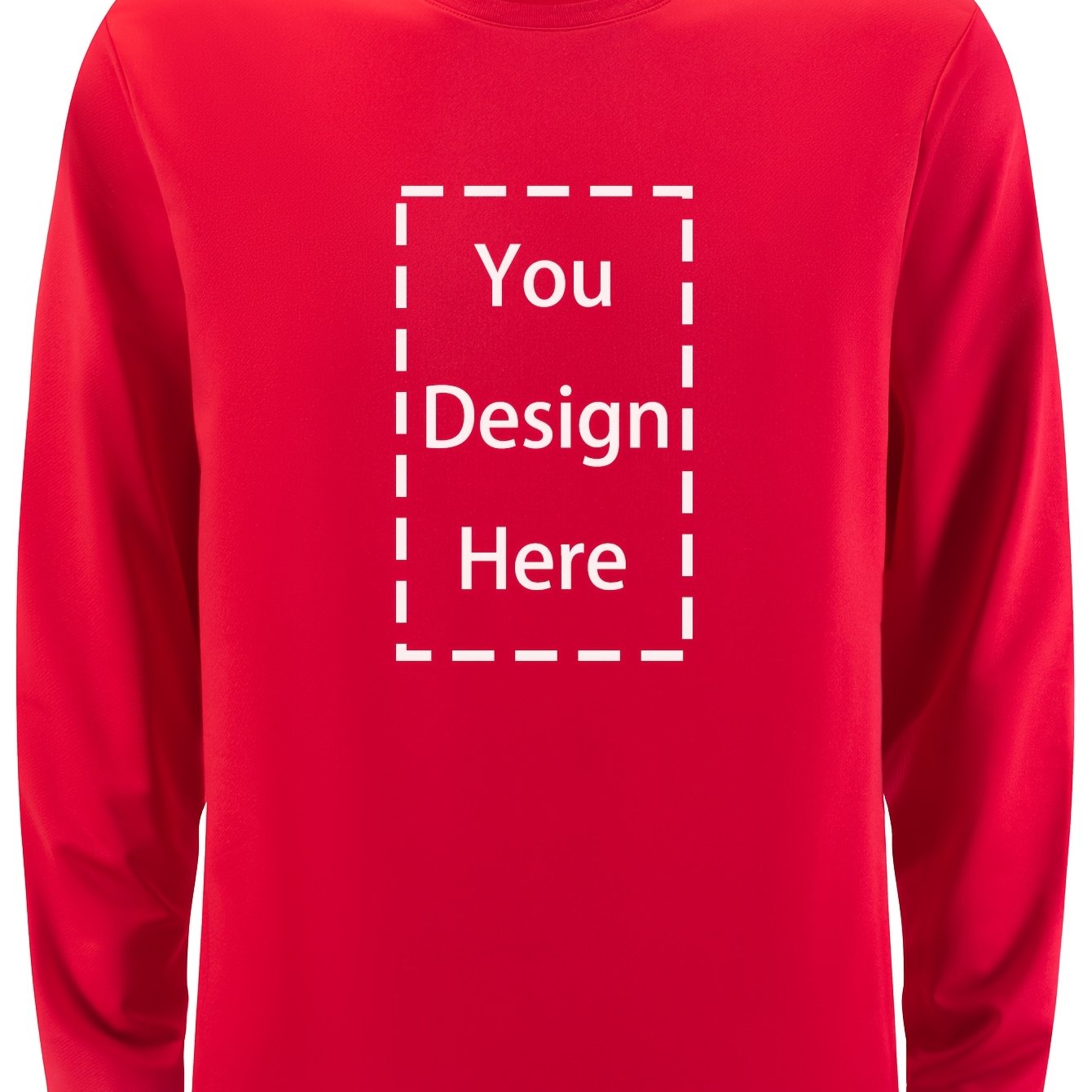 TEMU Men's Long Sleeve Printed T-shirt