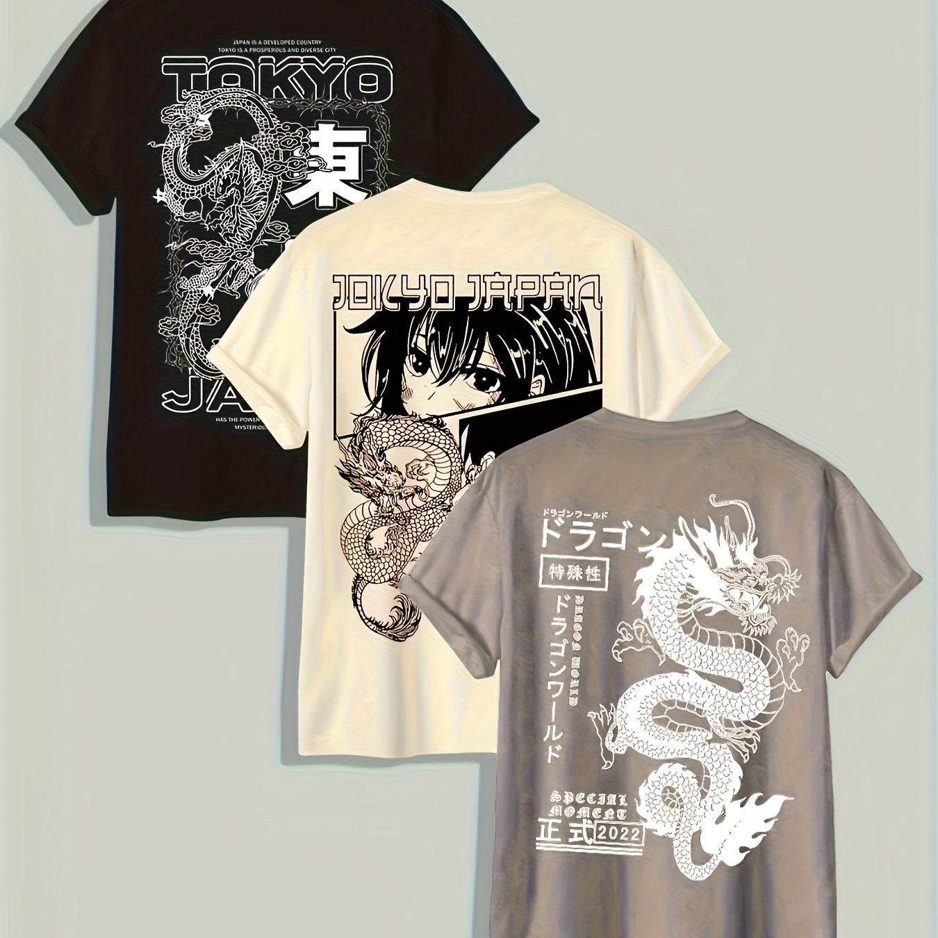 TEMU Men'-piece Round Neck Letter Print Short-sleeved T-shirt Set, Suitable For Summer Casual Sports