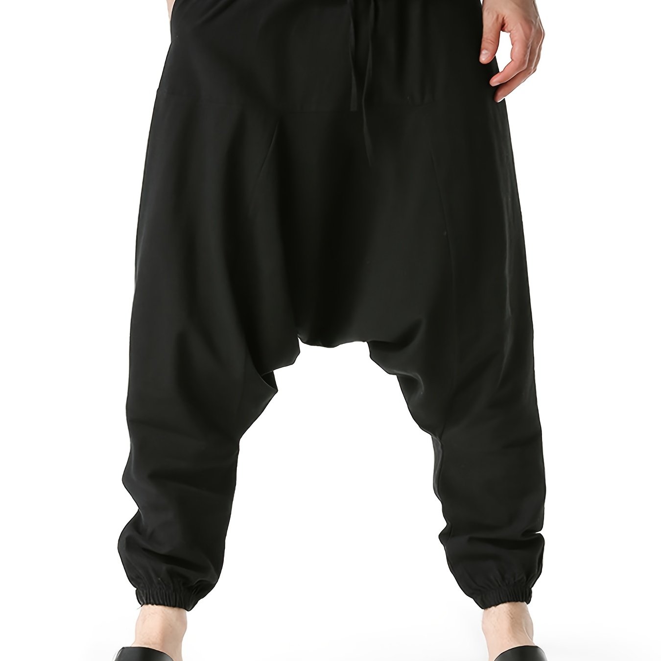 Men's Loose Size Fashion Harem Pants, Casual Comfortable Versatile Hip-hop Trousers