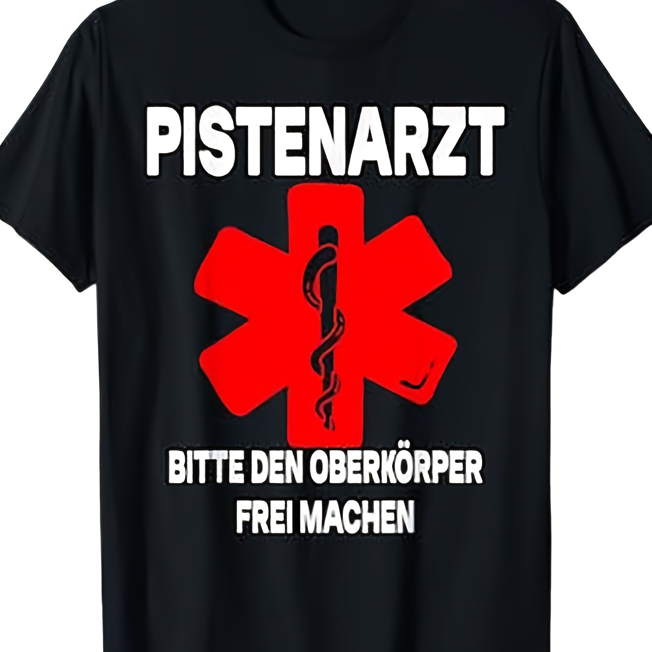Image of Pistenarzt Ski Costume Skiing Fancy Dress -shirt Black Outdoor Leisure Breathable Unisex