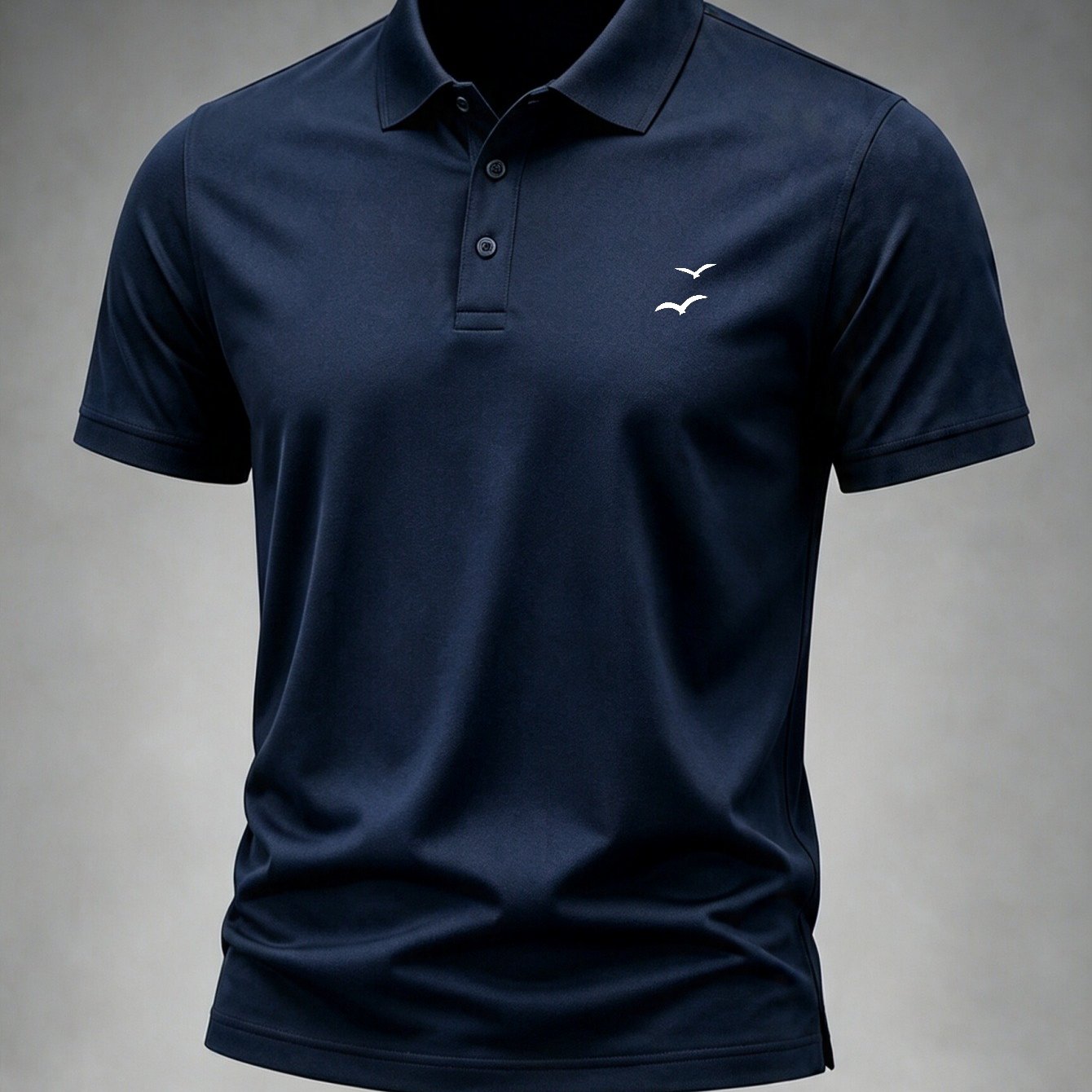 Business , Men's Shirt, Patterned Print T-shirt, 2026 Summer New Short Sleeve High Quality