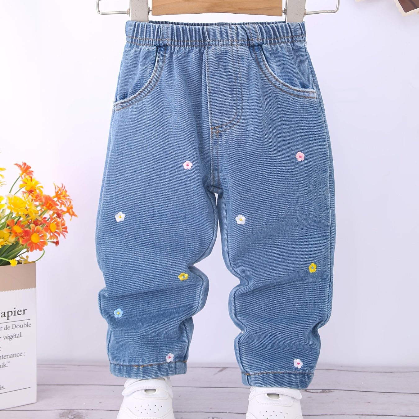 Girls' Christmas And Valentine's Pants For Spring/autumn