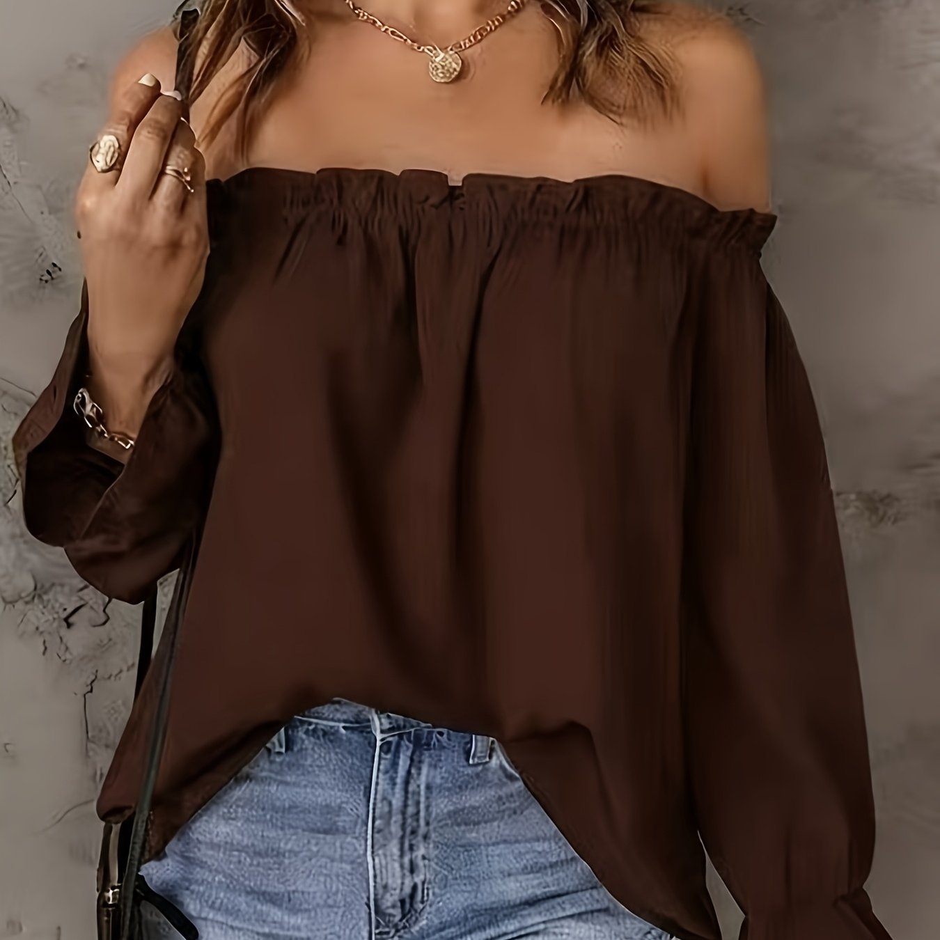 TEMU One-shoulder New Fashionable Top For Women