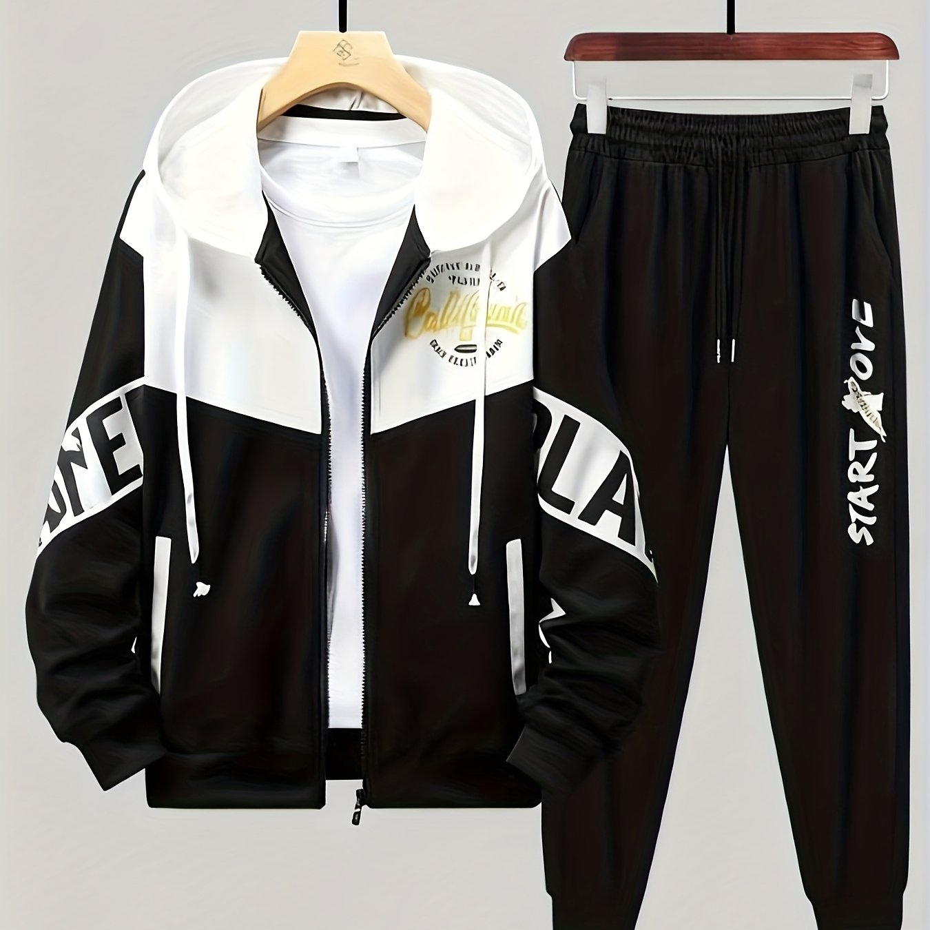 TEMU Set Of 2 Hooded Tops And Pants