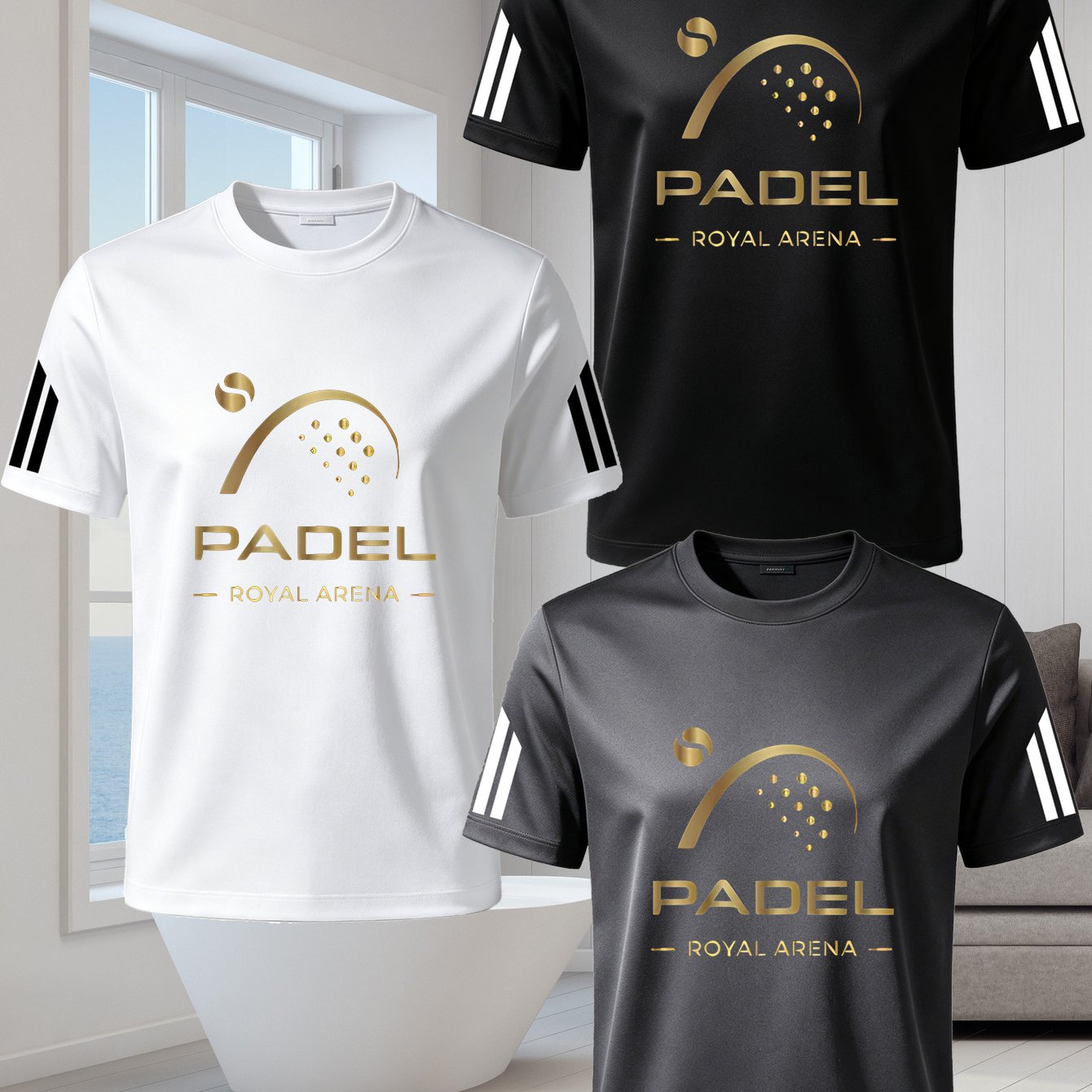 TEMU 2026 New Casual T-shirt Set, Designed For Sports Enthusiasts, Perfect Blend Of Fashion And Vitality. Easy Round Neck Cut With Cuff Stripes,