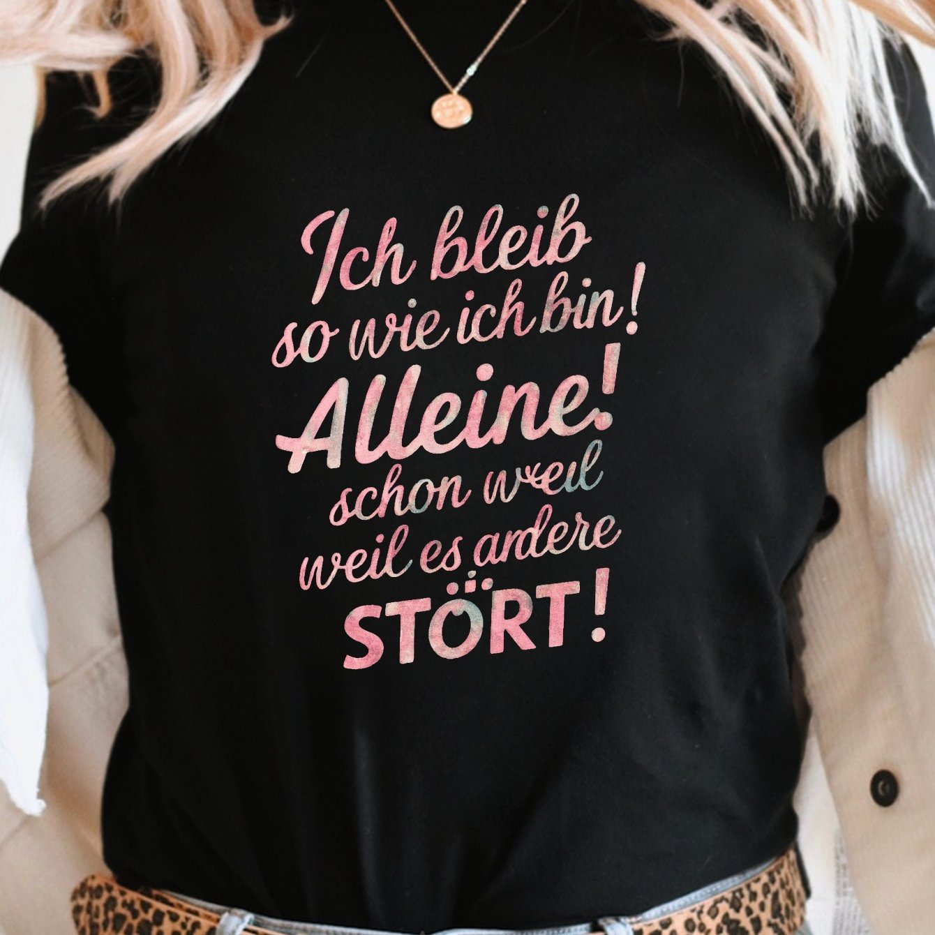 TEMU Damen Kurzarm Rundhals T-Shirt - Casual Bluse mit mittlerer Dehnbarkeit, maschinenwaschbares Rundhals-Oberteil, vielseitige Freizeitkleidung für