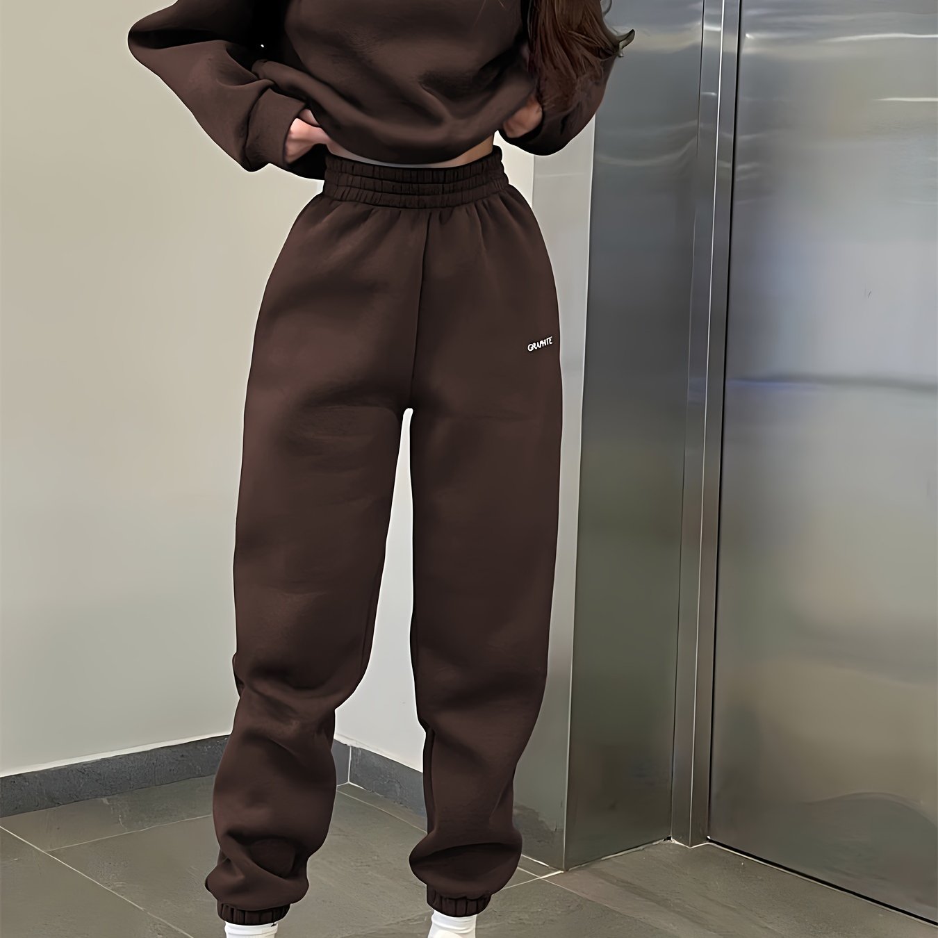 E-shop Nahöstliches Damen-Outdoor-Sport- & Freizeit-2-teiliges Set, neue Herbst/Winter-Kollektion