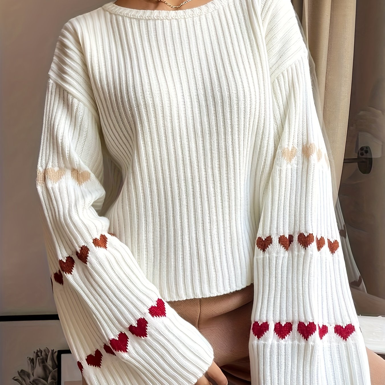 Heart Women's Pullover