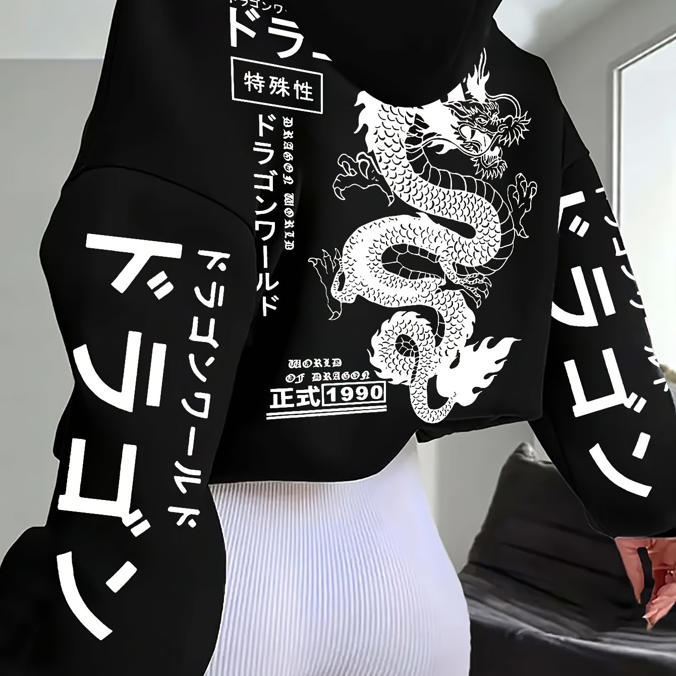 TEMU Sweat à capuche décontracté tendance Y2K