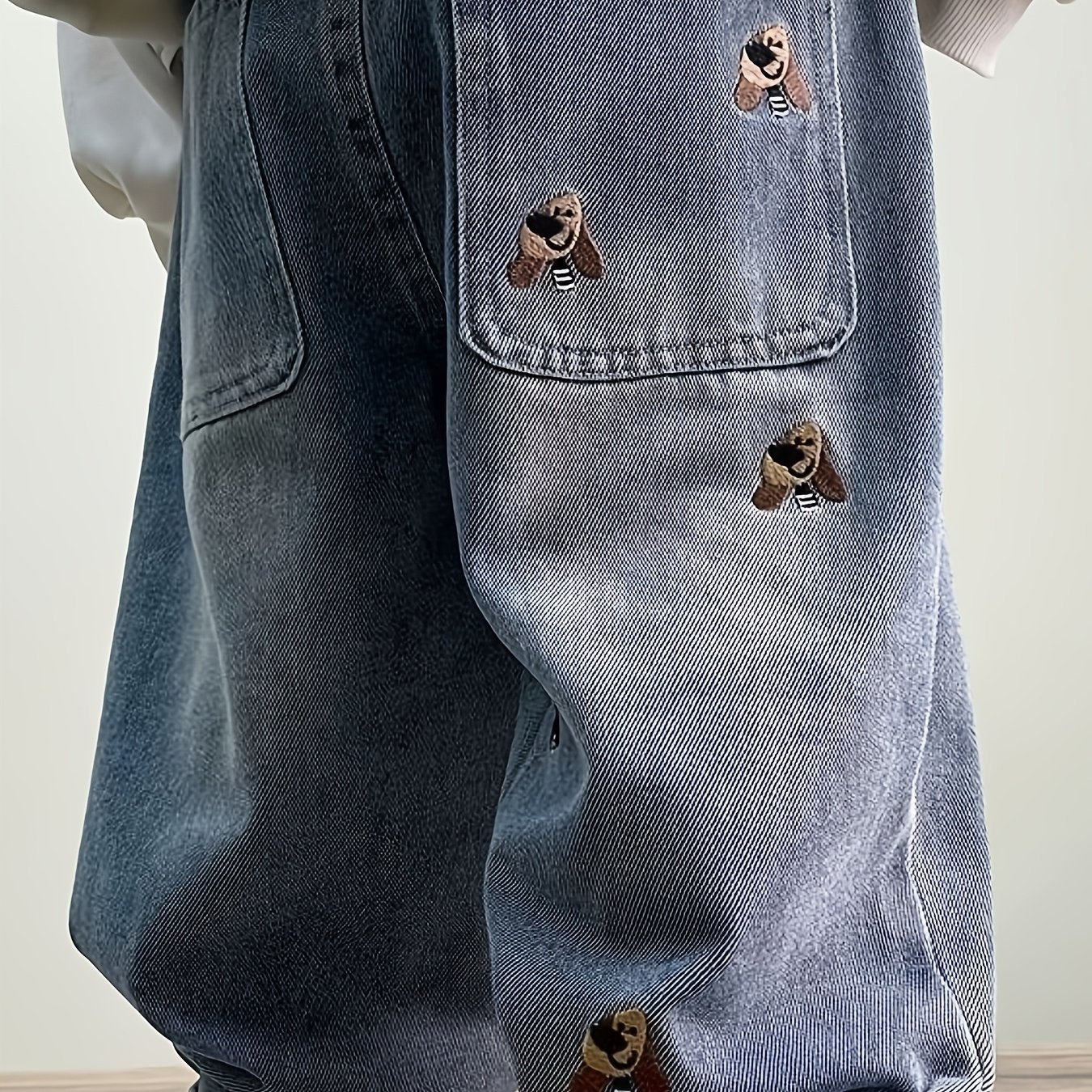 Image of Boys' Spring/autumn New Style Stylish Children's Spring Trousers, Baby Boys' Spring/autumn Casual Straight-leg Pants