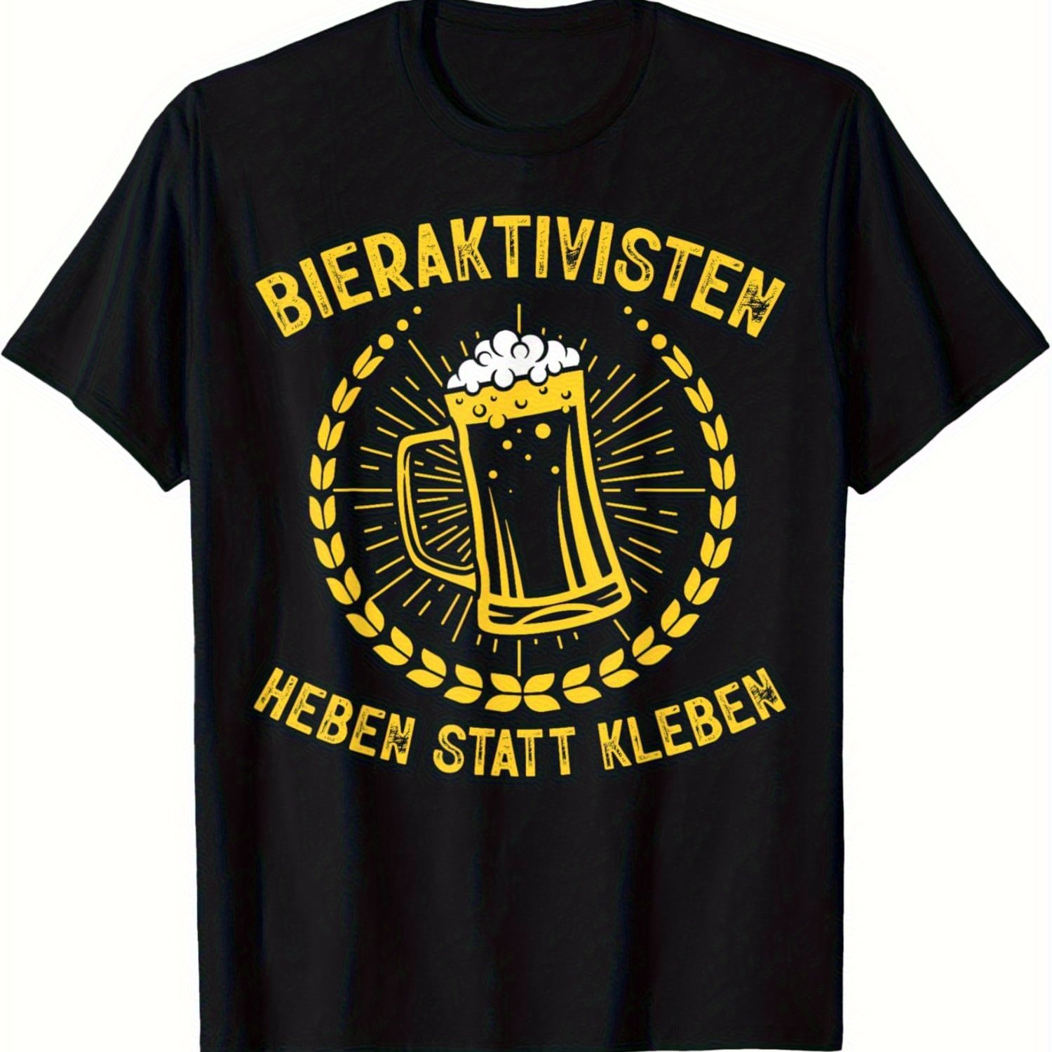 Men's Casual T-shirt, Suitable For Holiday Wear, Suitable For