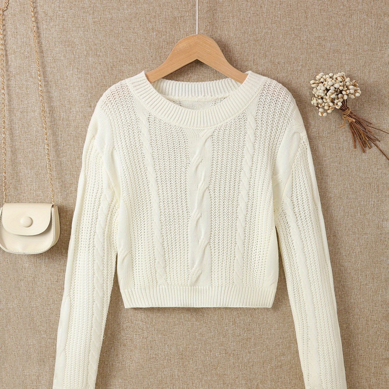 (halloween) Gift For Children, This Year's Latest Style, Very Soft And Comfortable Fashion Girls' Pullover Sweater, /spring And Autumn Knitwear. Essential For Parents, Size 7-14 Years Old