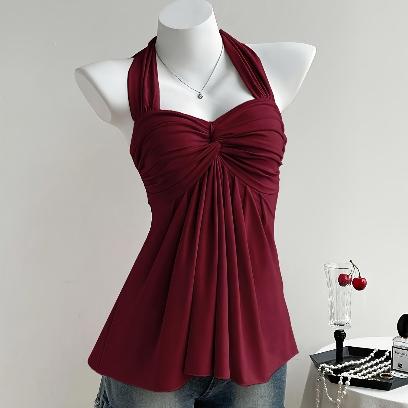 TEMU A Camisole That Sweet And Edgy, Beach Vacations With Its Niche Design