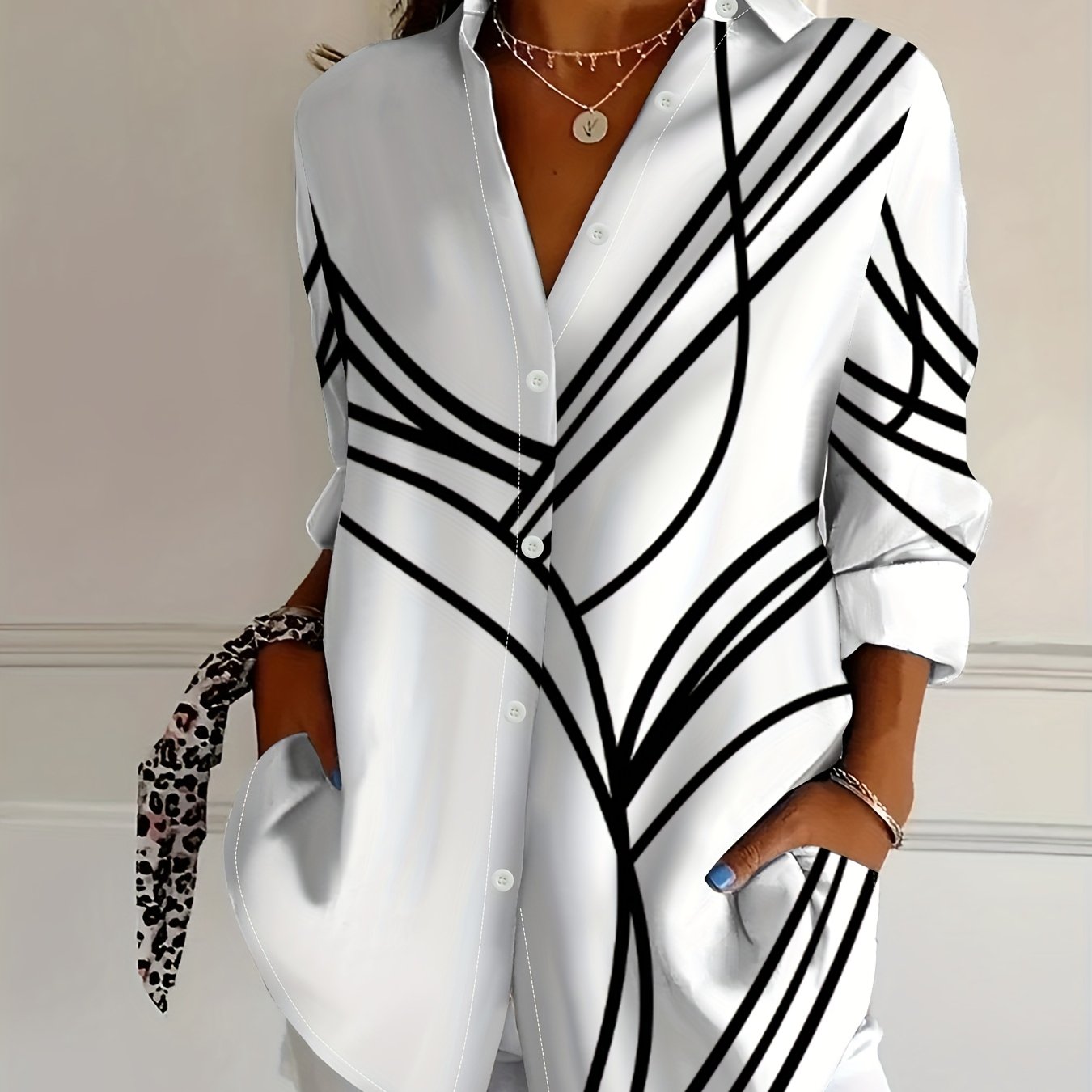 Targeted Development Elegant Blouse Shirt