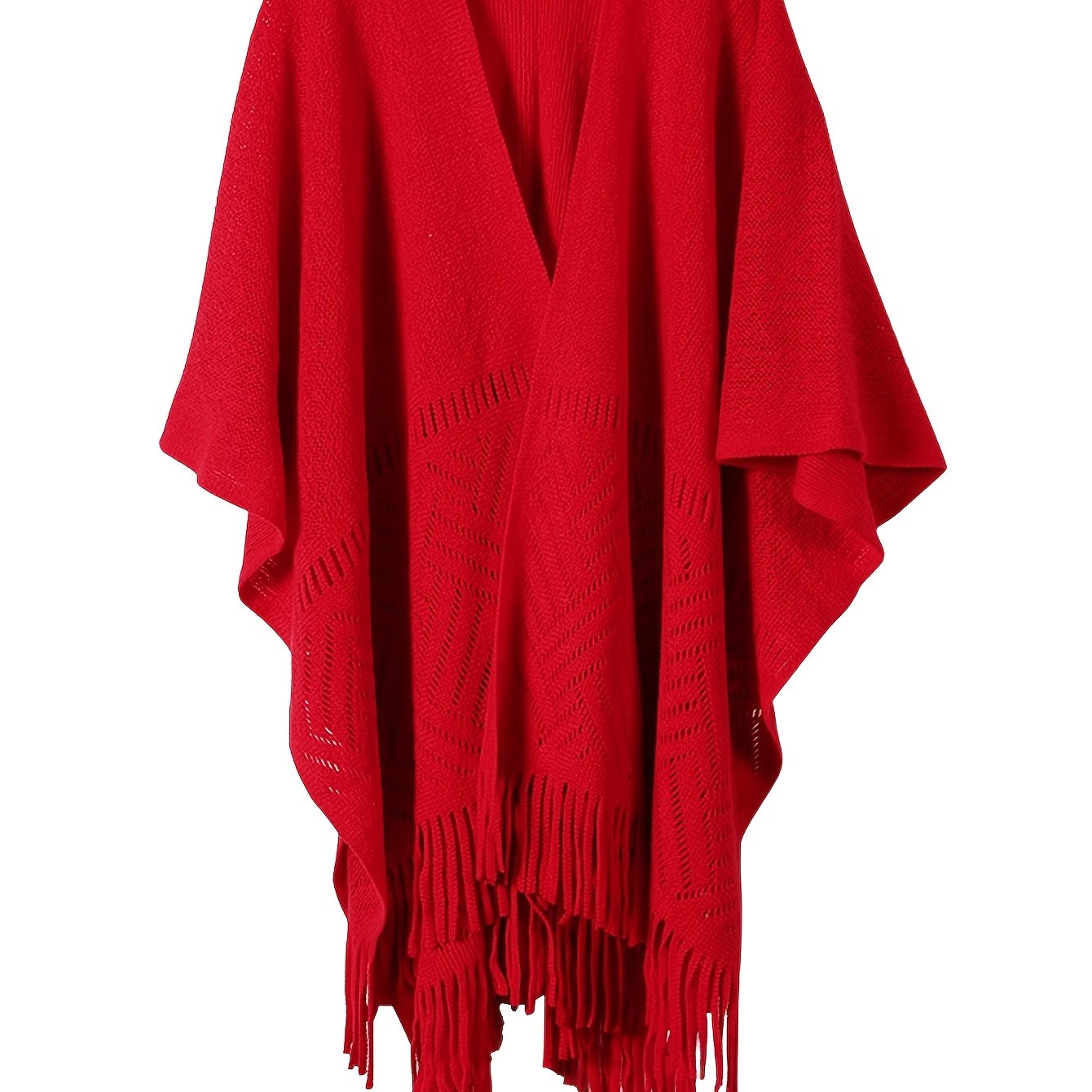 TEMU Plus Size, Simple And Comfortable Plus Size Casual Women's Shawl, With Multiple Colors From, Beautiful And Practical Shawl, , Making It A For
