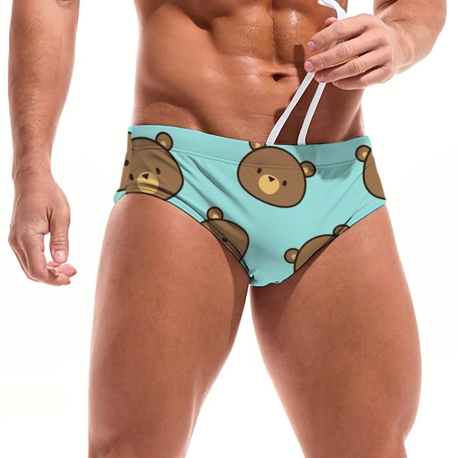 TEMU Traje de Baño Triangular Refrescante para Hombre, y , de Secado Rápido y , un para