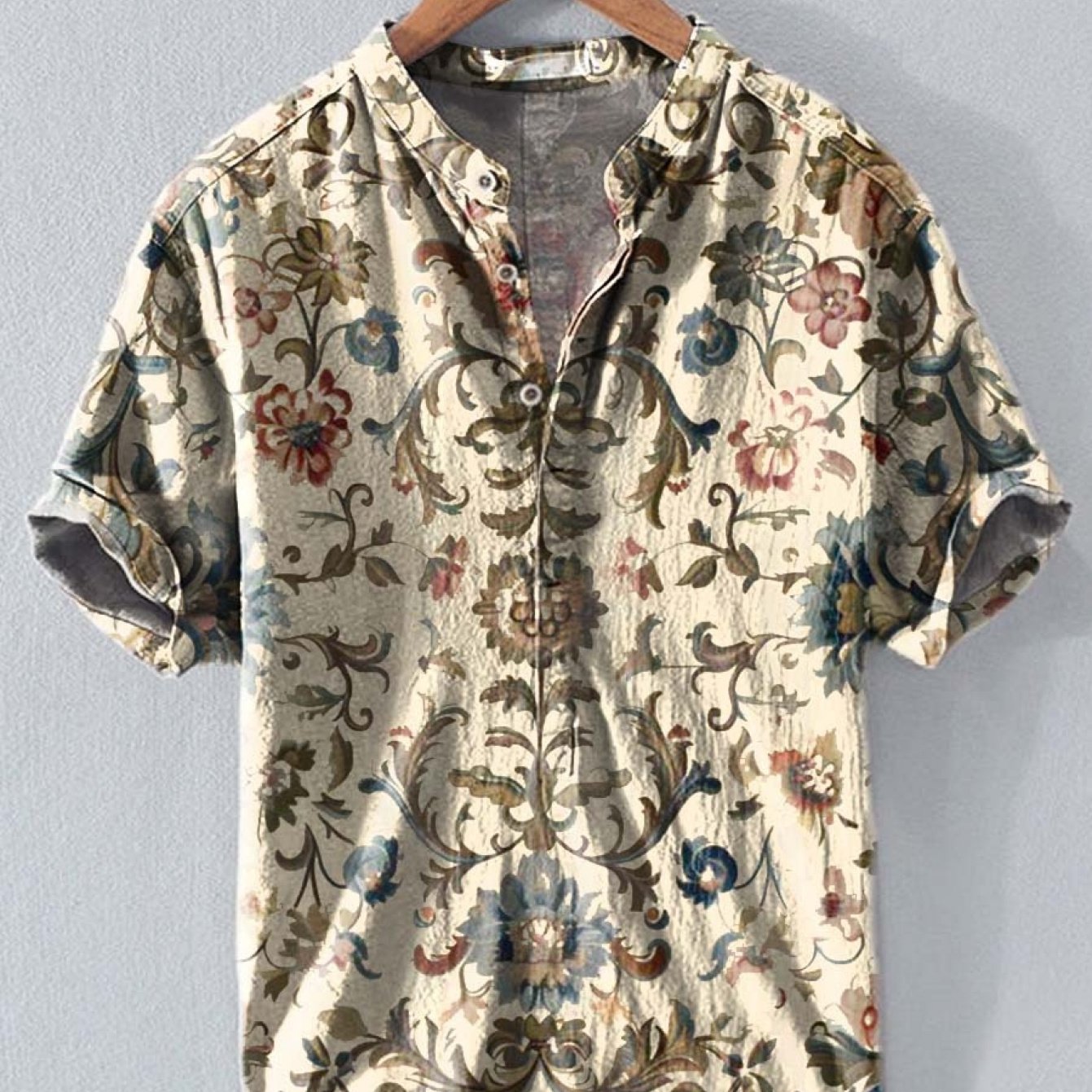 Men's Stand Collar For Comfortable Daily Casual Outfits