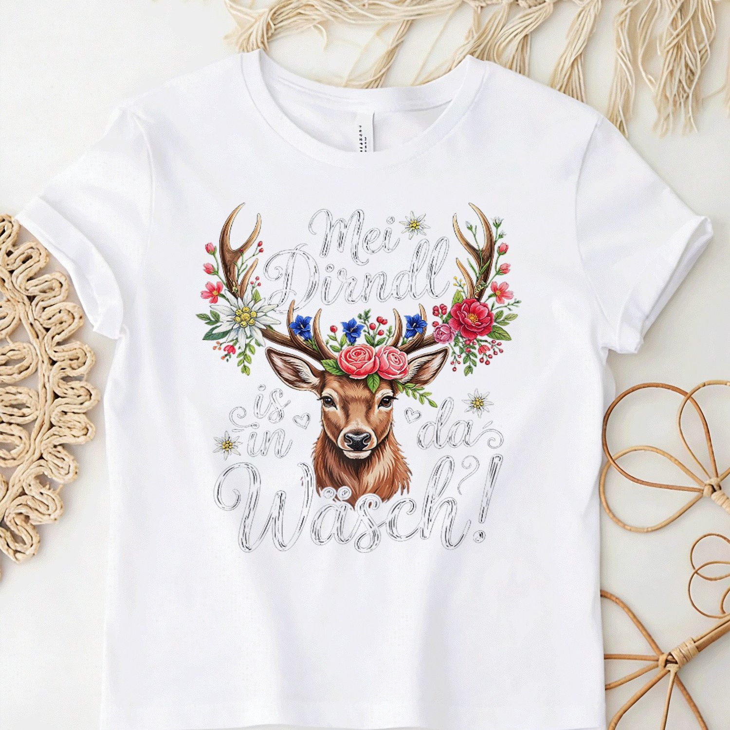 Image of Mei Dirndl Is In Da Wash Costume Shirt Women's Costume T-shirt For Men Women Unisex Funny T-shirt