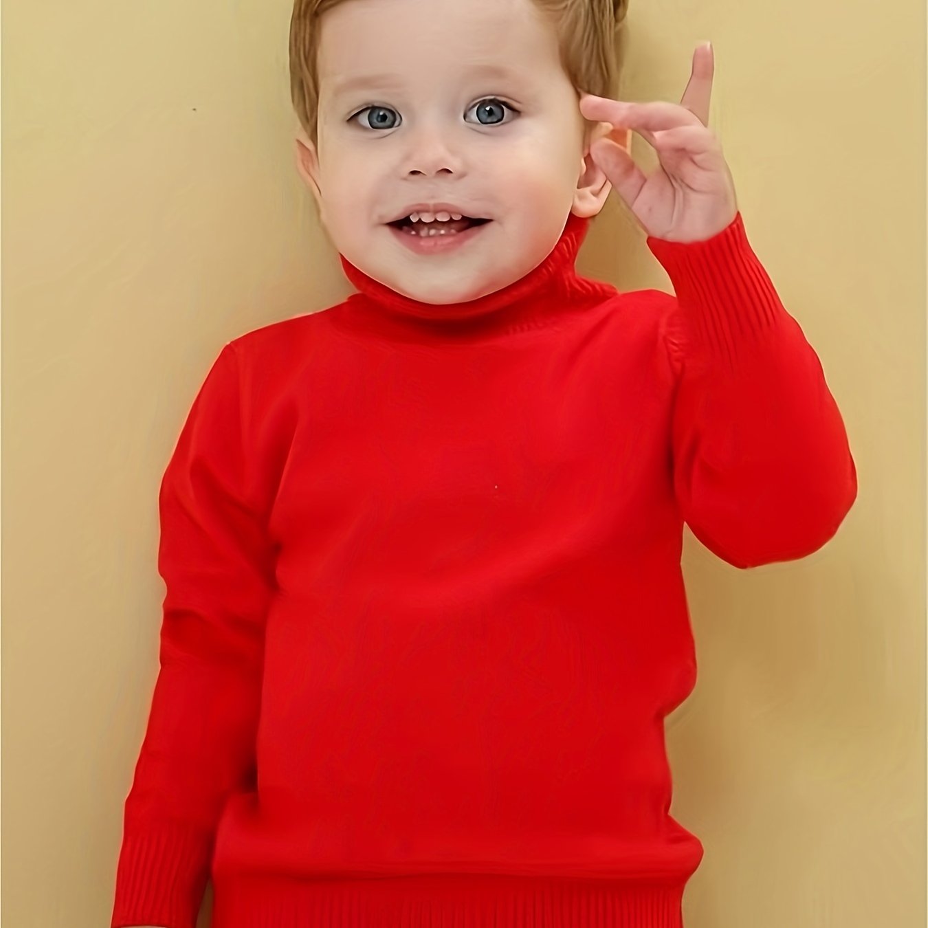 Boys deals red turtleneck