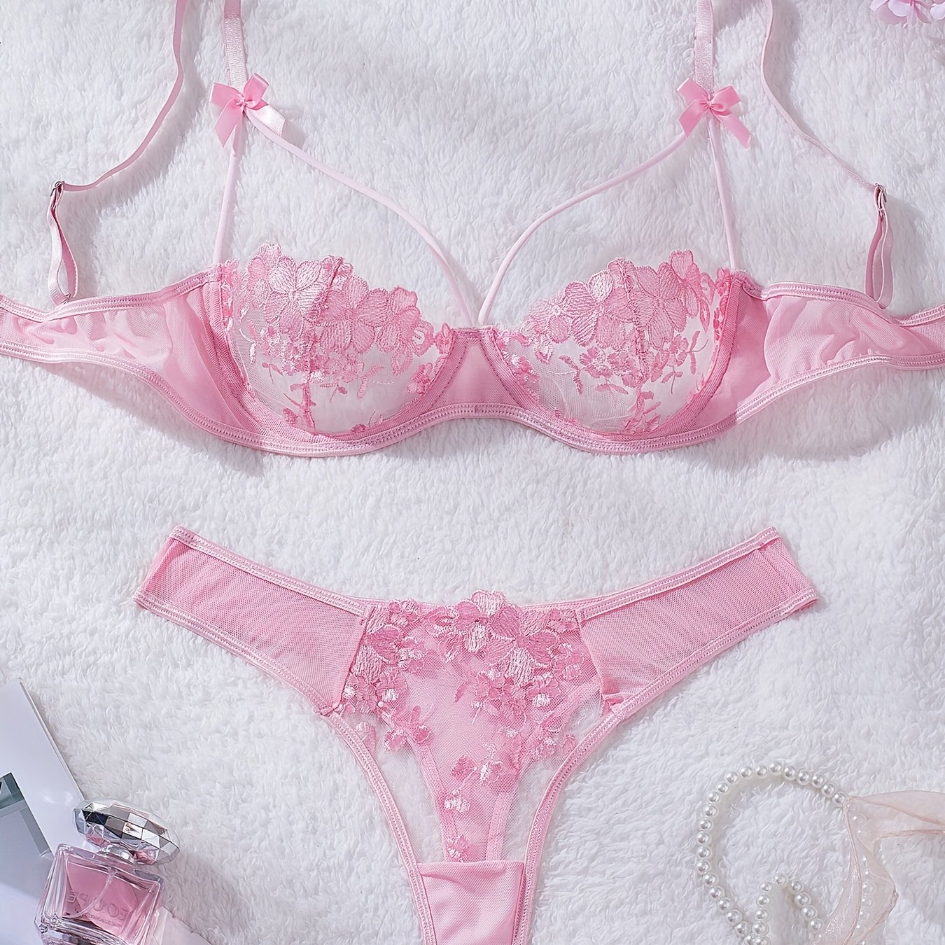 TEMU Set Of Bra And Underwear