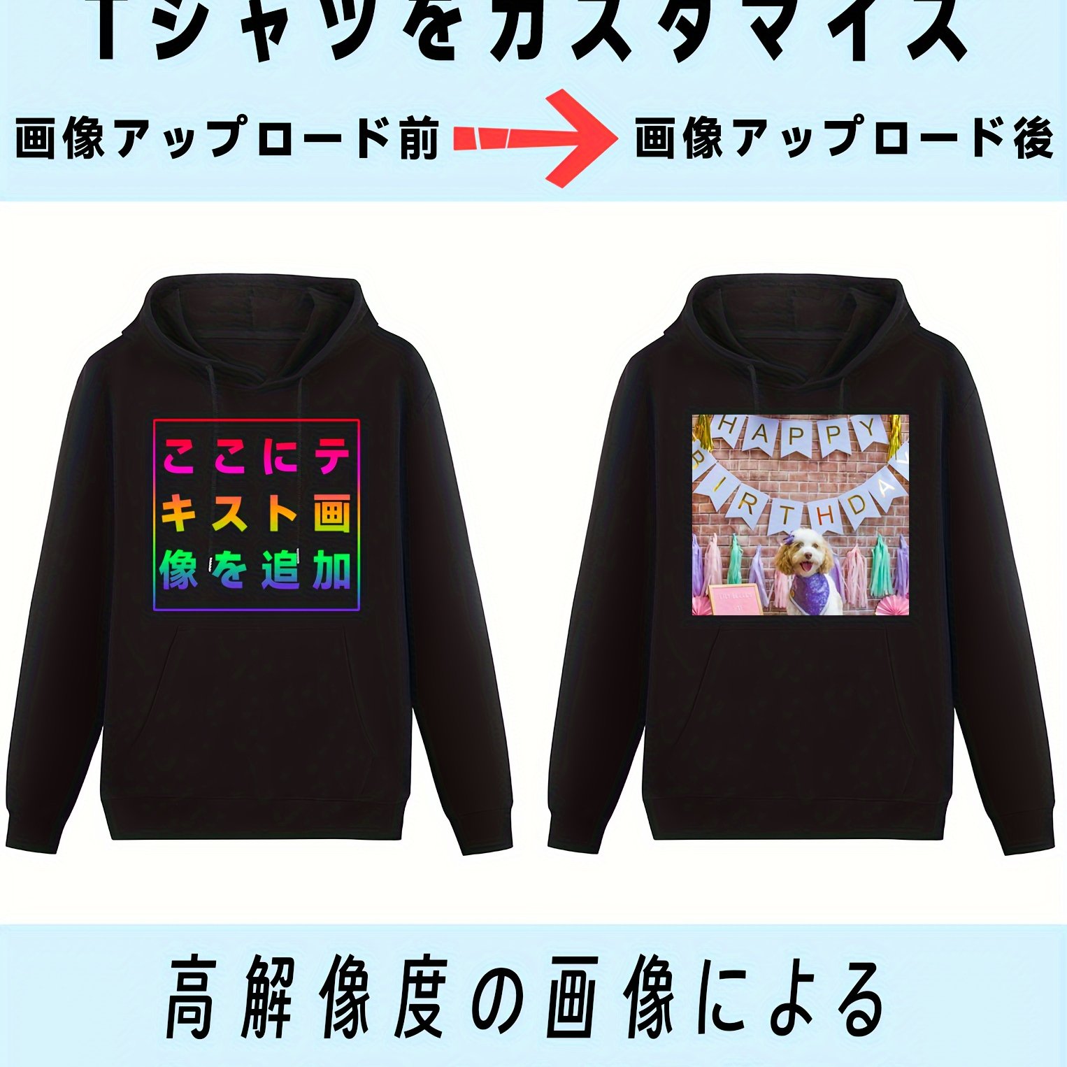 TEMU Customized Sweatshirts, Hoodies, Sweatshirts, Add Own Photos, Diy , , , Hoodies, Customized Hoodies Sweatshirts Commemorative Clothes