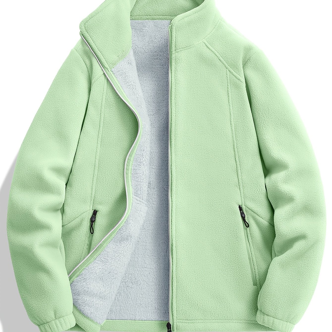 TEMU /autumn Women's Fashionable -lined Hoodie, Loose Fit Design, Portable Outdoor Sports Casual Versatile Jacket Top