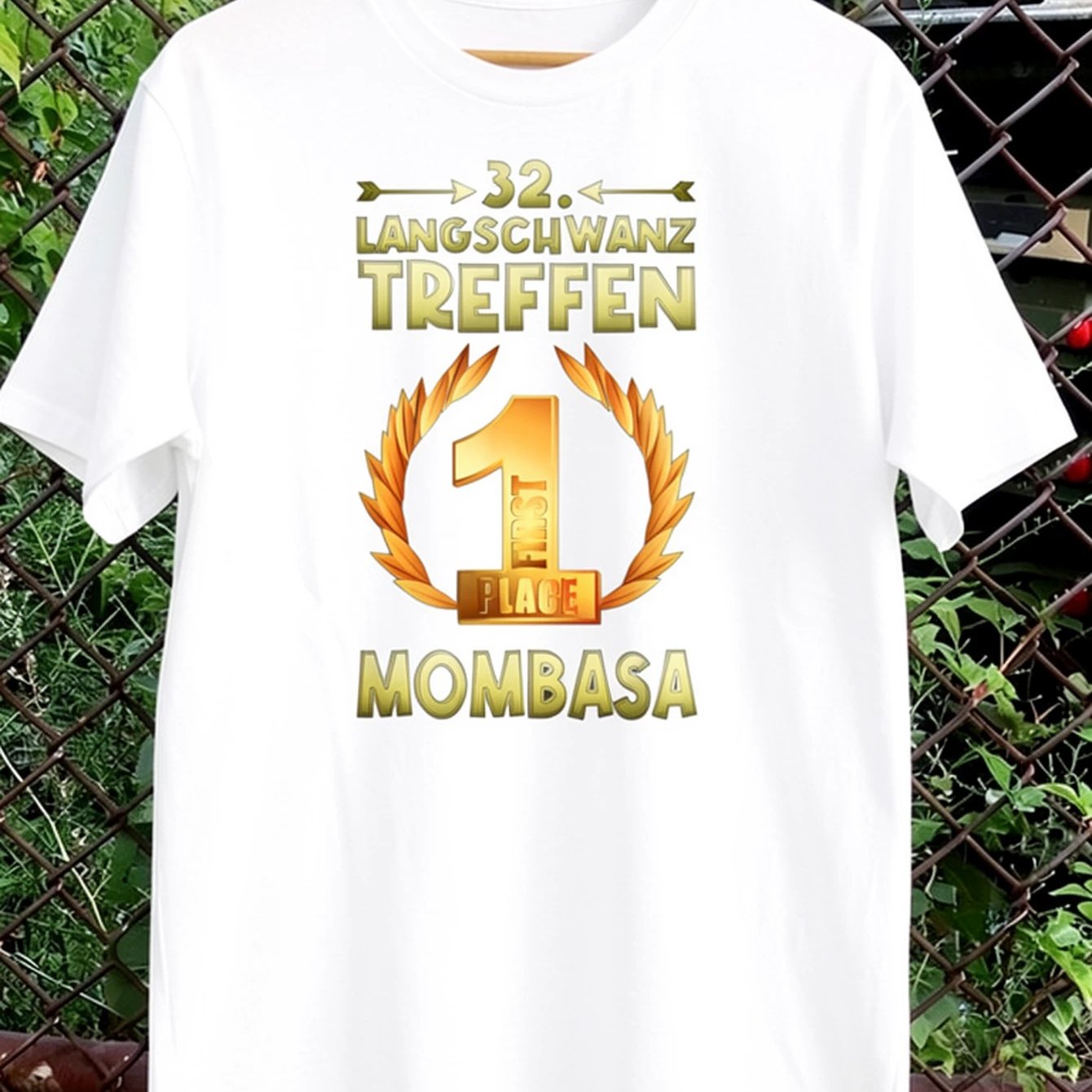 2026 Langschwanztreffen In Mombasa Sieger Men's 1st T-shirt De Fashion