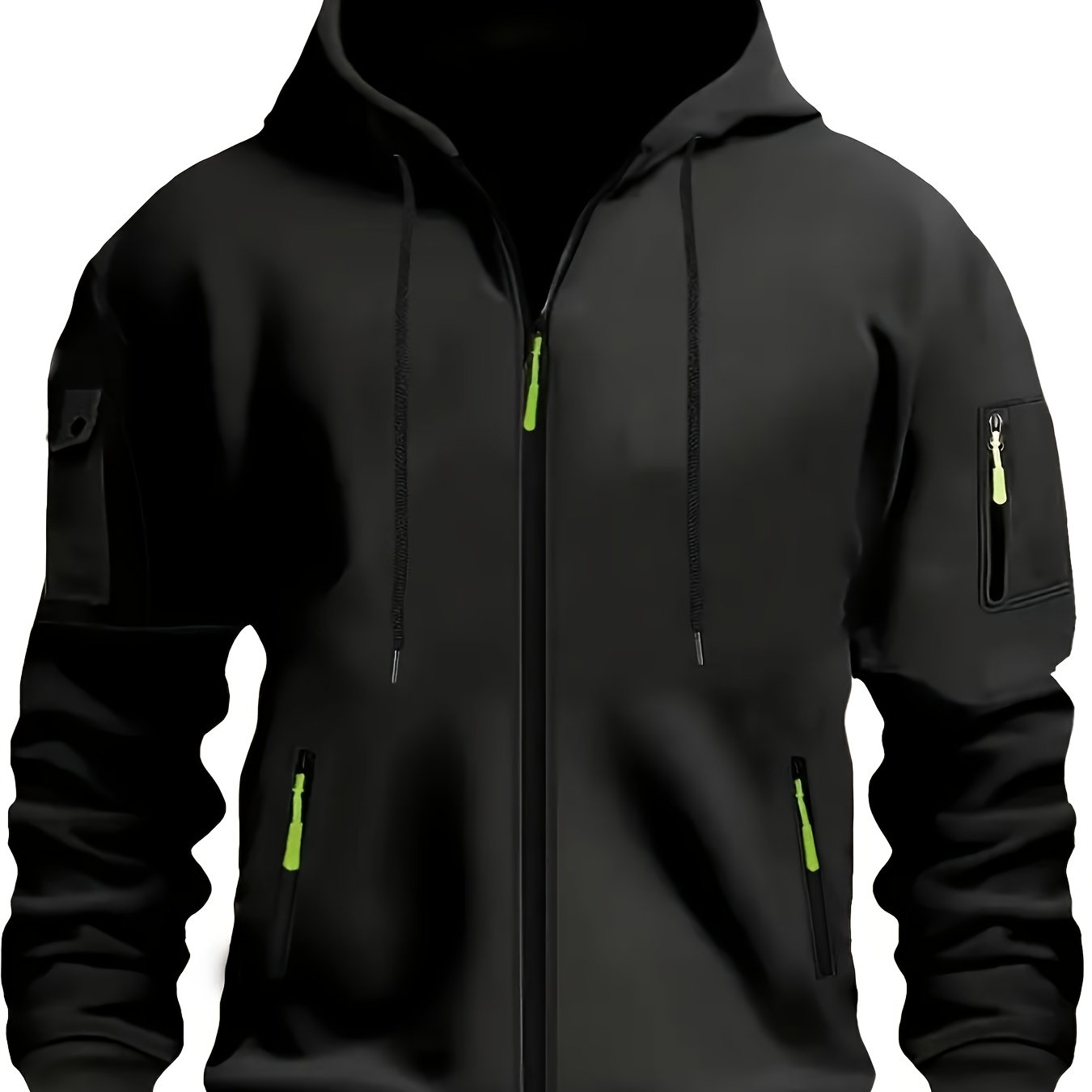 TEMU European And American Stylish Casual Autumn And Winter Hats, Pullover Hoodies, Zip-up Long Sleeve Jackets For Men And Women