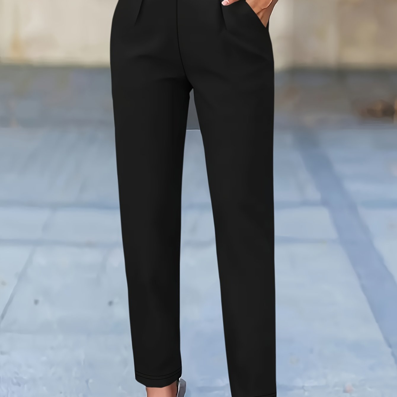 E-shop Modische Slim-Fit-Hose mit , lässige, gerade Bein
