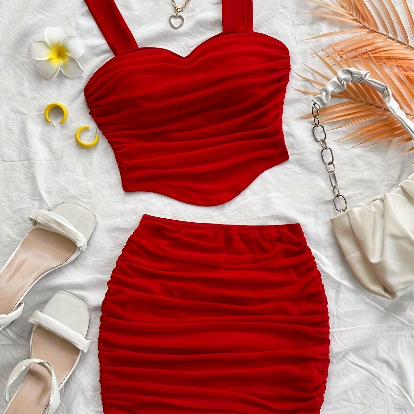 TEMU Fashion Solid Color Set