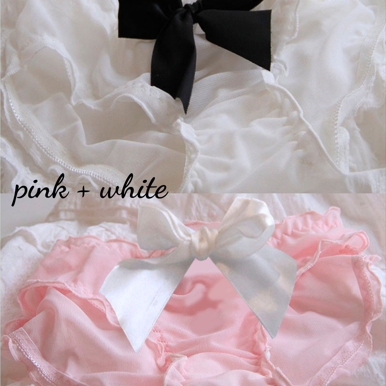 Image of Japanese Lace Sweet And Beautiful Soft Bowknot Pure Briefs