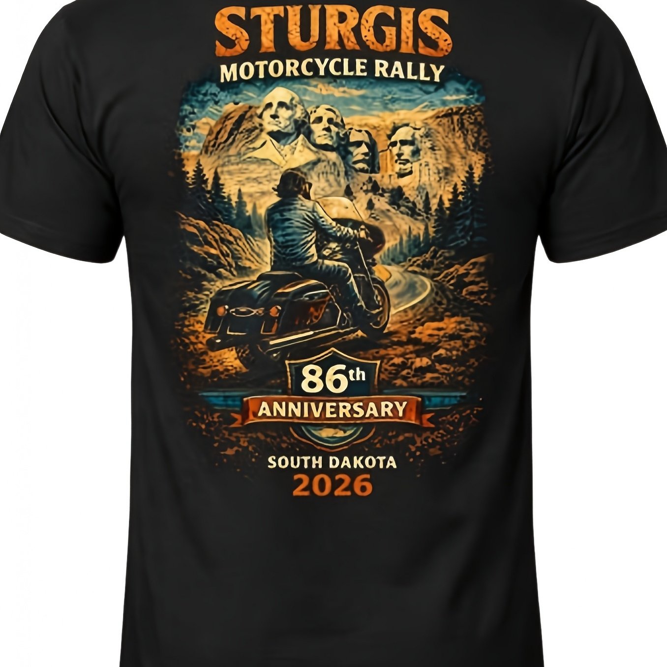 Mount Matriche And Knight Print T-shirt, Men's Vintage Heavy-duty T-shirt, Suitable As A Father's Day Gift Or For Everyday Casual Wear