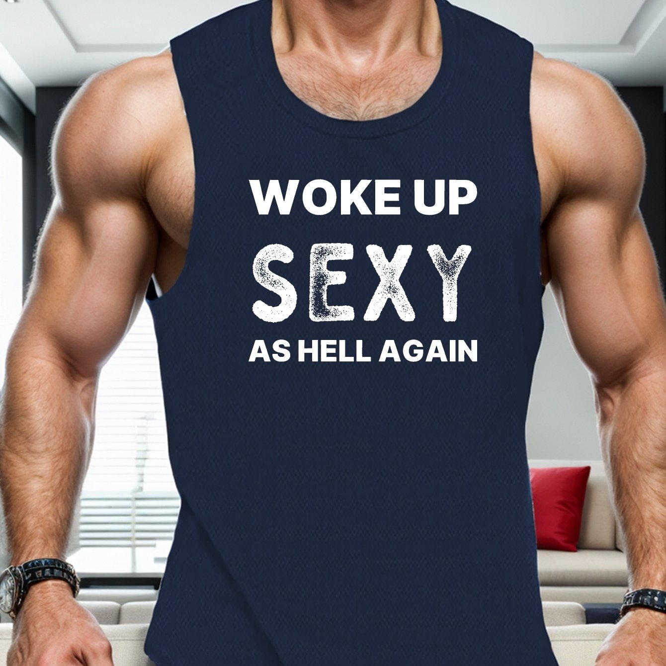 TEMU Up Sexy Standard Size Men's Vest