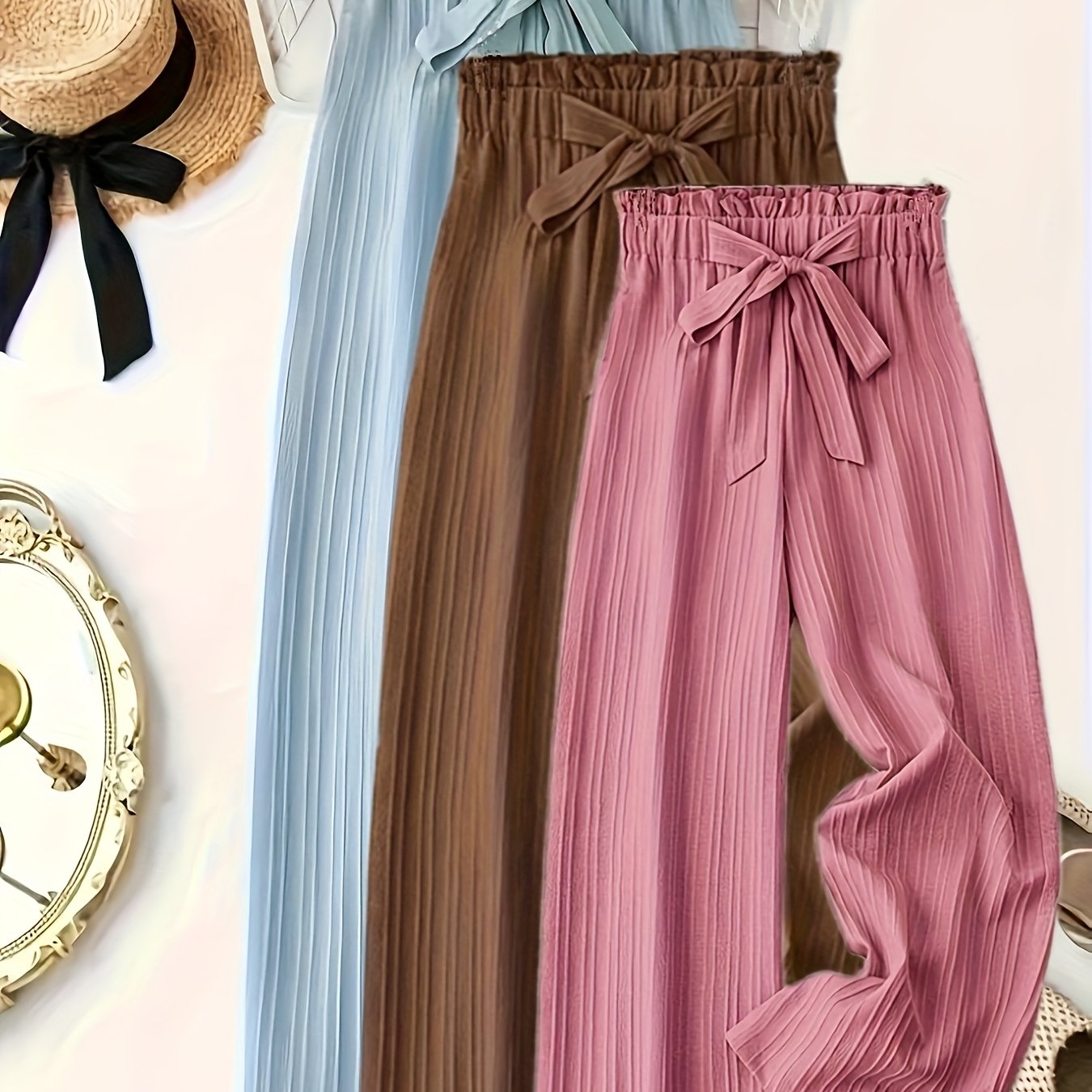A Set Of 3 Elegant Pants From Guangbei Mirror