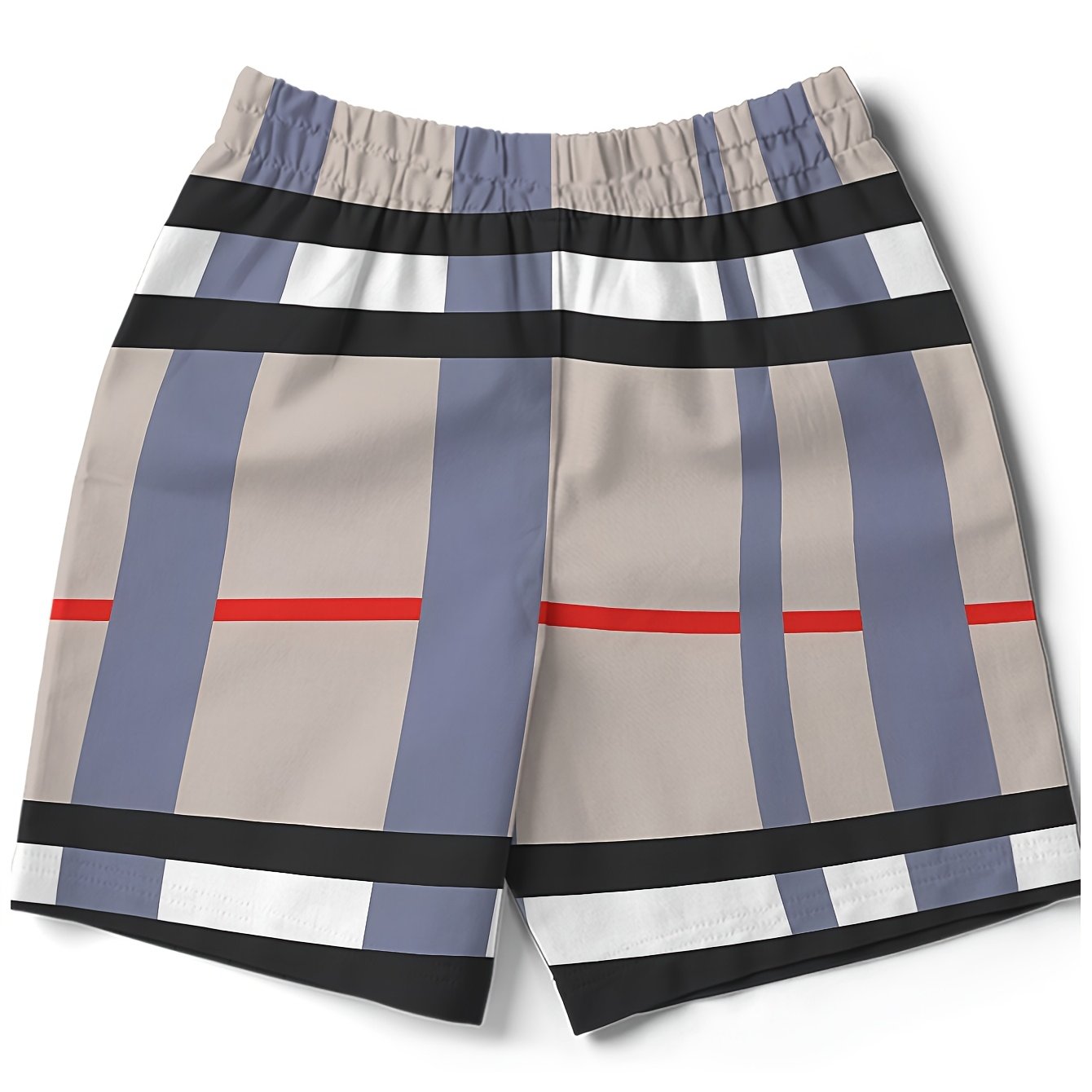 TEMU Nuovo! Shorts da spiaggia cool, creativit� personalizzata e , pantaloni casual da spiaggia stampati in 3D per le estive, e confortevoli per le