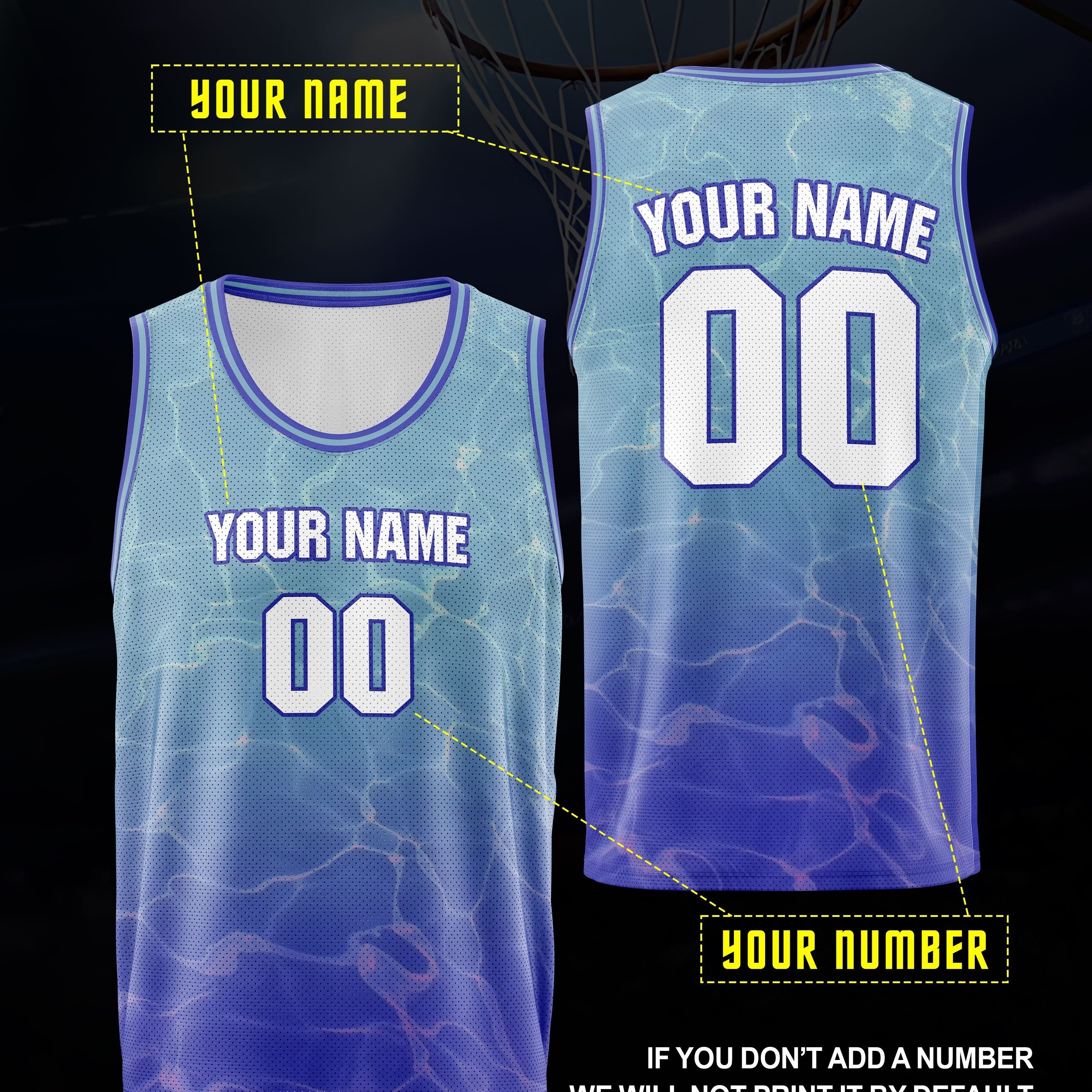 TEMU Customizable Polyester Basketball Tank Top, Breathable & Washable, Sleeveless Sports Vest With Print, Loose Fit For Training & Casual Wear, 100%