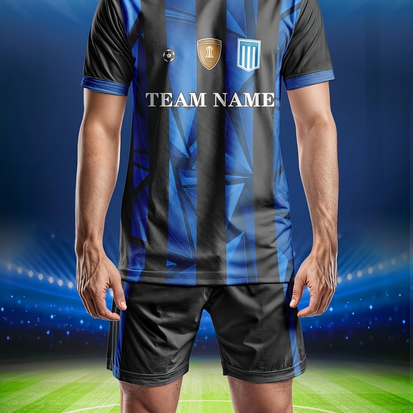 TEMU Maglia da calcio personalizzata da 2025 con , e numero, maglia da per adulti per partite di , abbigliamento sportivo per di , , traspirante,