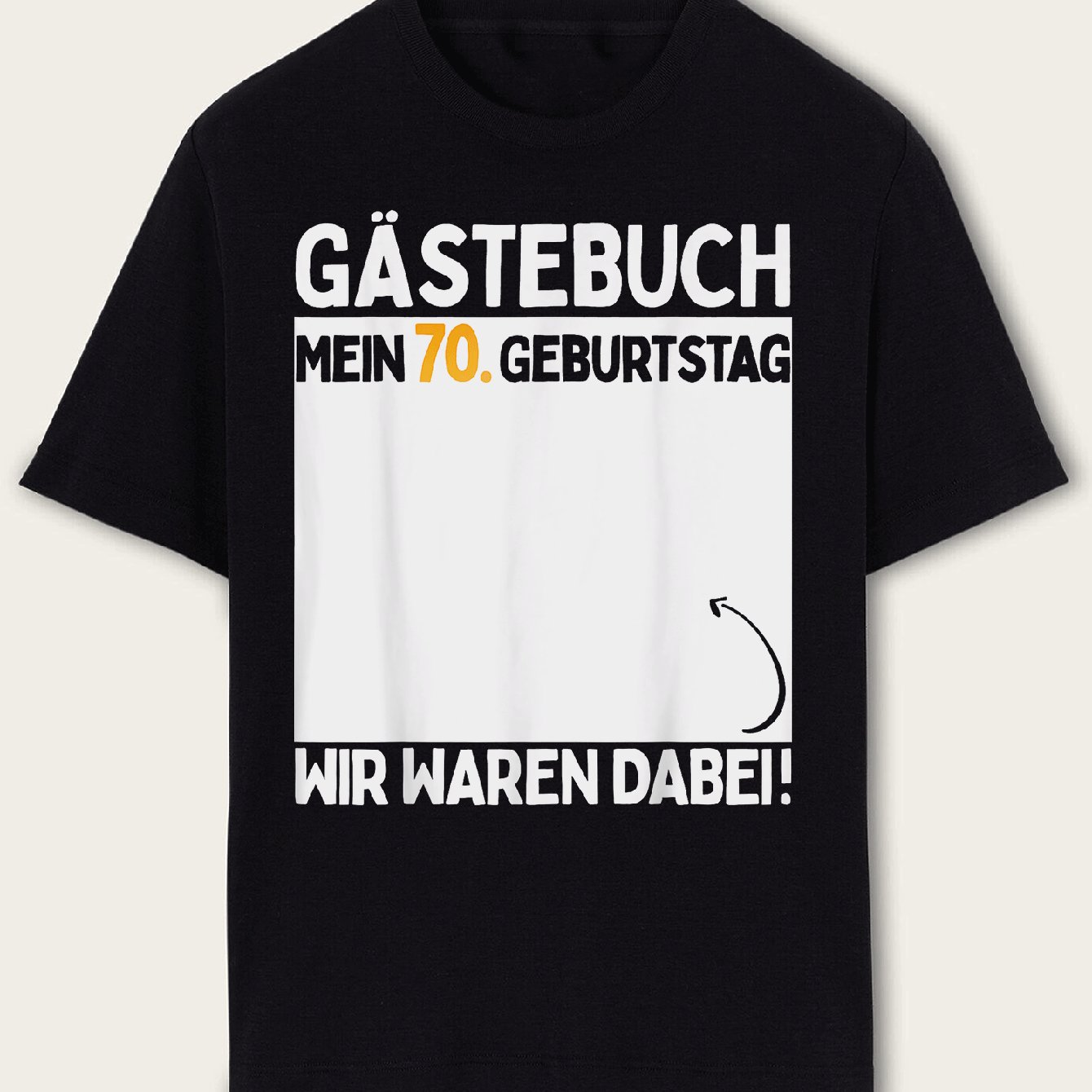 70th Birthday T-shirt For - Gift With 1956 Birth Year Print, Round Neck Regular Fit Suitable For Parties, Wear, Machine Washable Birthday Outfit For Celebration