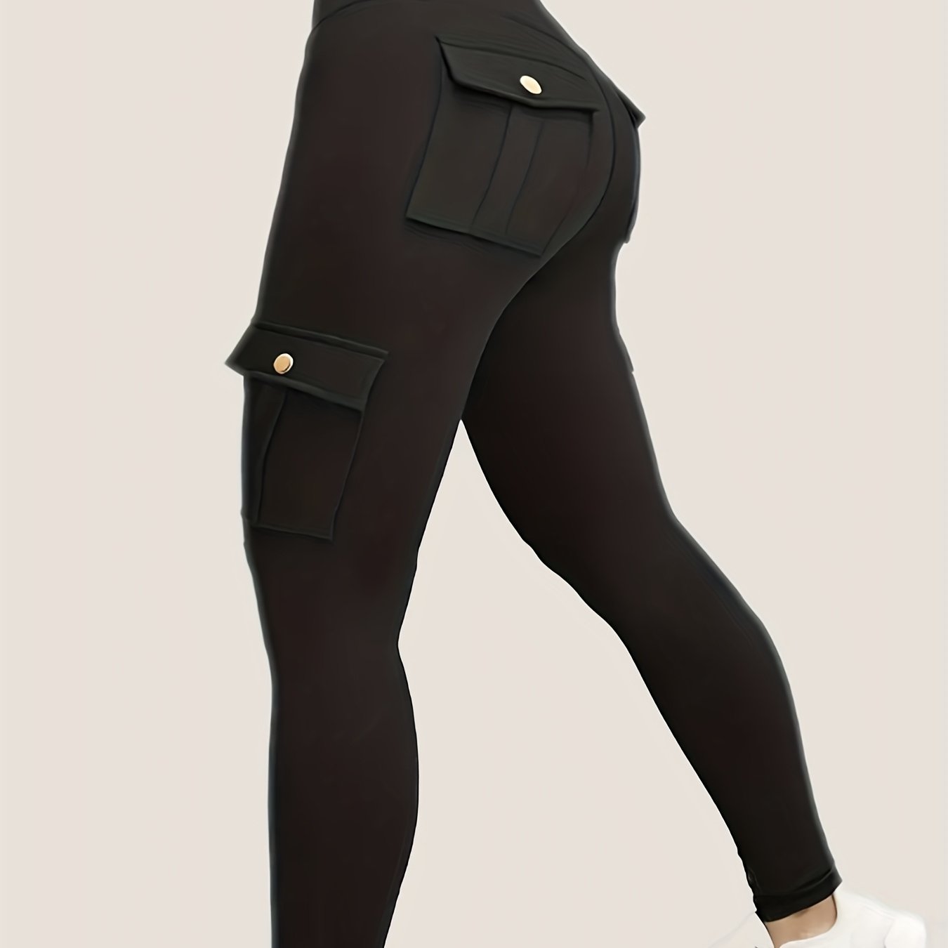 E-shop Damen-Leggings mit mehreren , einfarbig, Po-hebende Strumpfhose, hohe Elastizität, weich, bequem, , Hose, geeignet für Indoor Outdoor