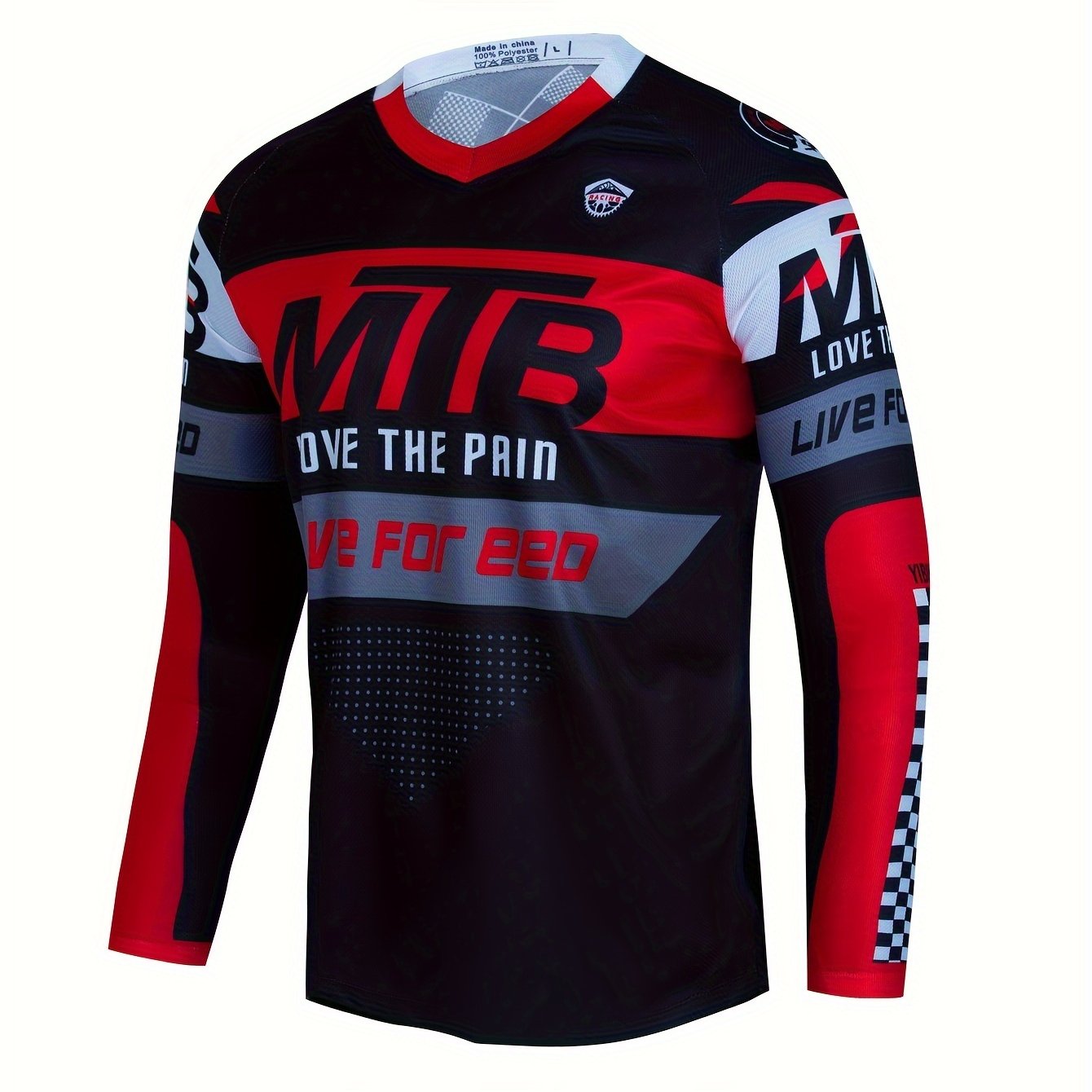 Image of Mtb Cycling Jersey Summer Short Long Sleeve Man Downhill Mtb Bicycle Clothing Quick Dry Bike Shirts