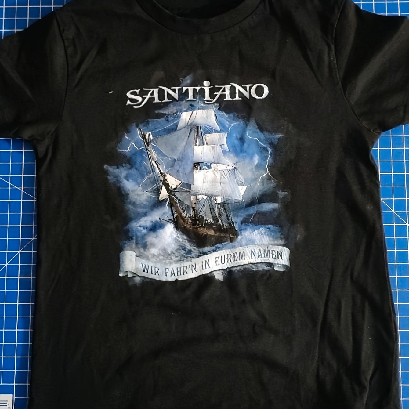 Image of San- T-shirt Casual Crew Neck, Stretch Fabric, Regular Fit, Print Pattern, Perfect For Men, , Anime And Funny Gifts For Boyfriend