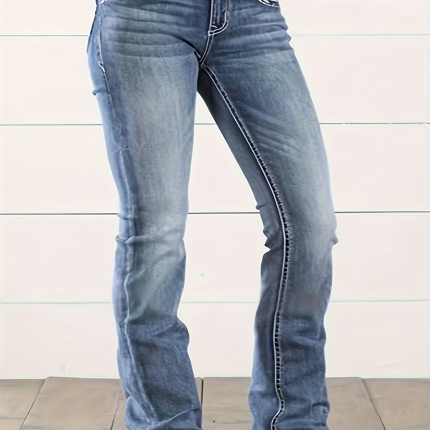 Temu – TEMU Men’s Jeans, Semi-formal Stretch Jeans For Business