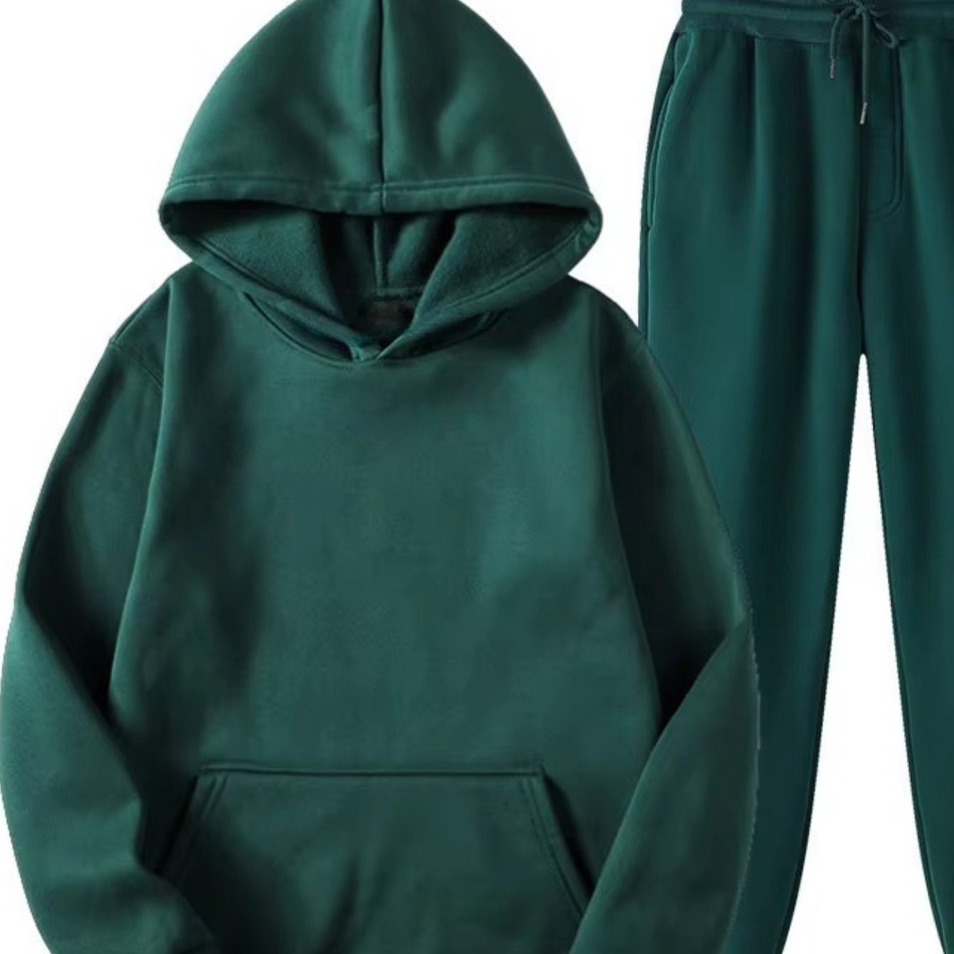 TEMU Sportswear Set Two-piece Jogging Set Long-sleeve Hoodie Sweatshirt Sportswear Set