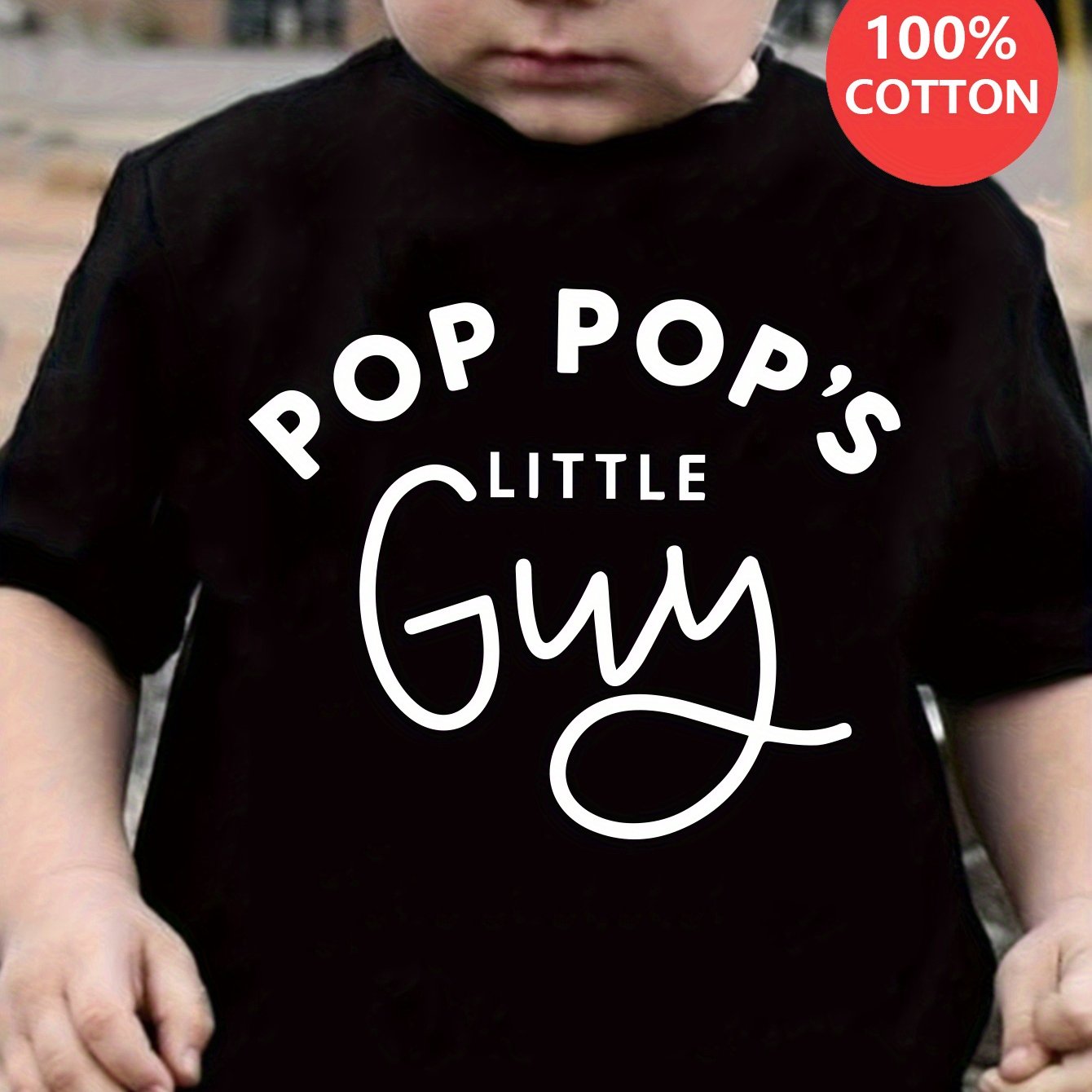 TEMU Pop Print Boys 100% T-shirt